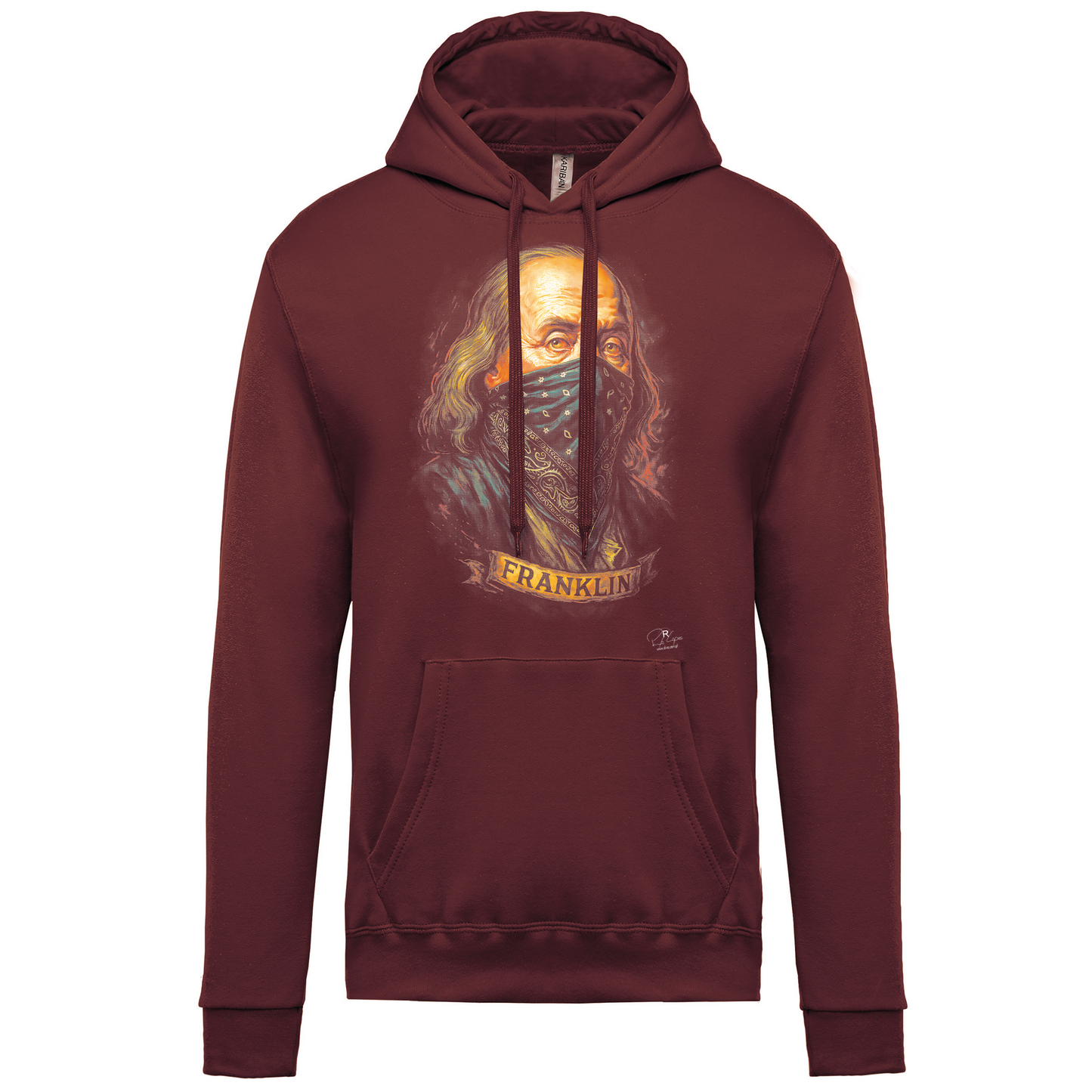 Sweatshirt Kariban com Capuz Franklin