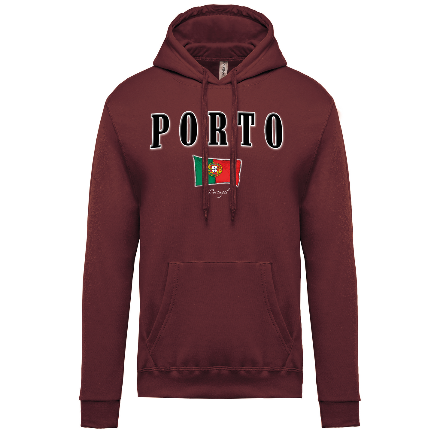 Sweatshirt Kariban com Capuz Porto