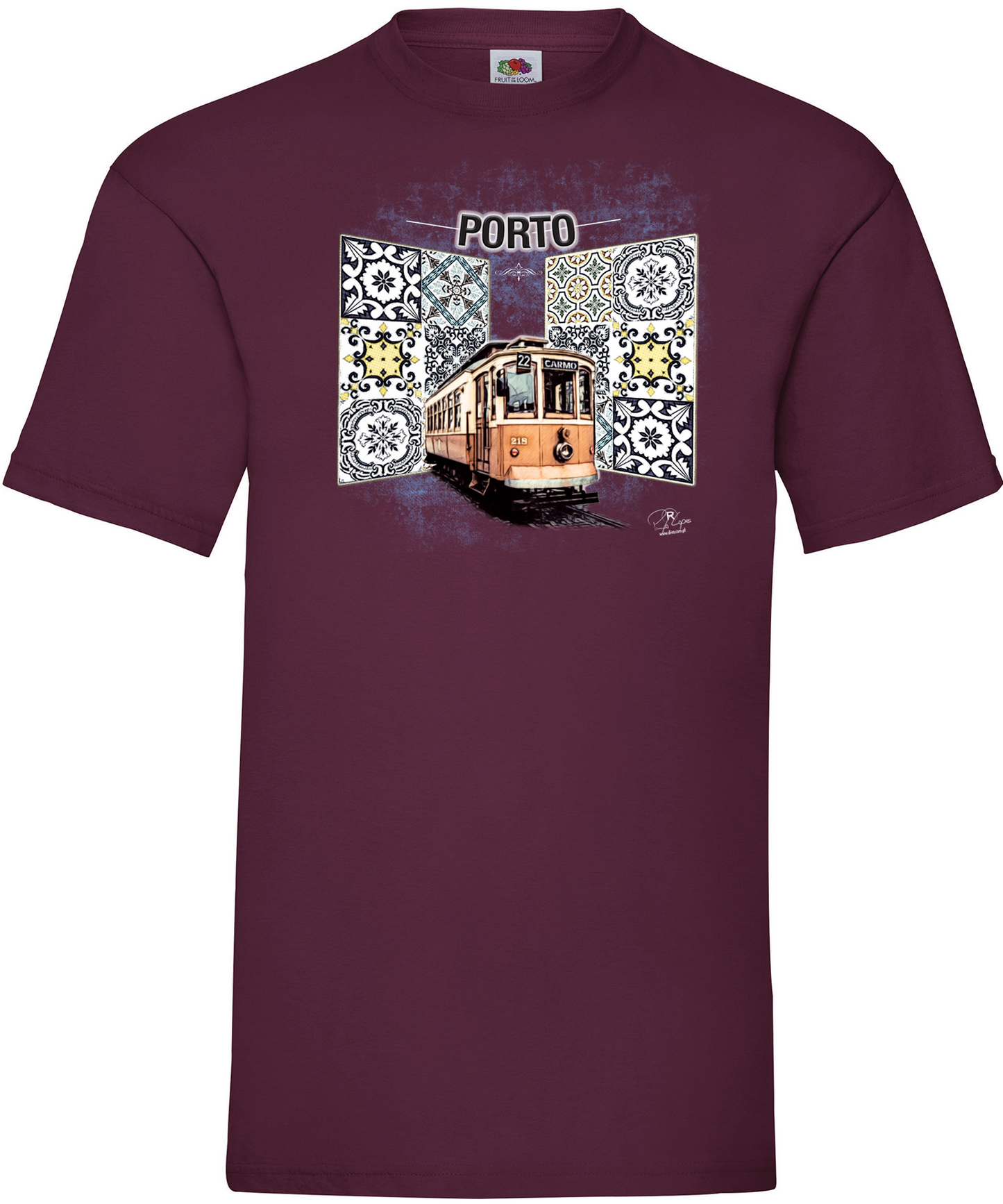 T-shirt Espelho Painel de Azulejos Porto