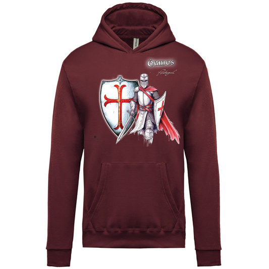 Sweatshirt capuz Kariban Kids Templário Óbidos