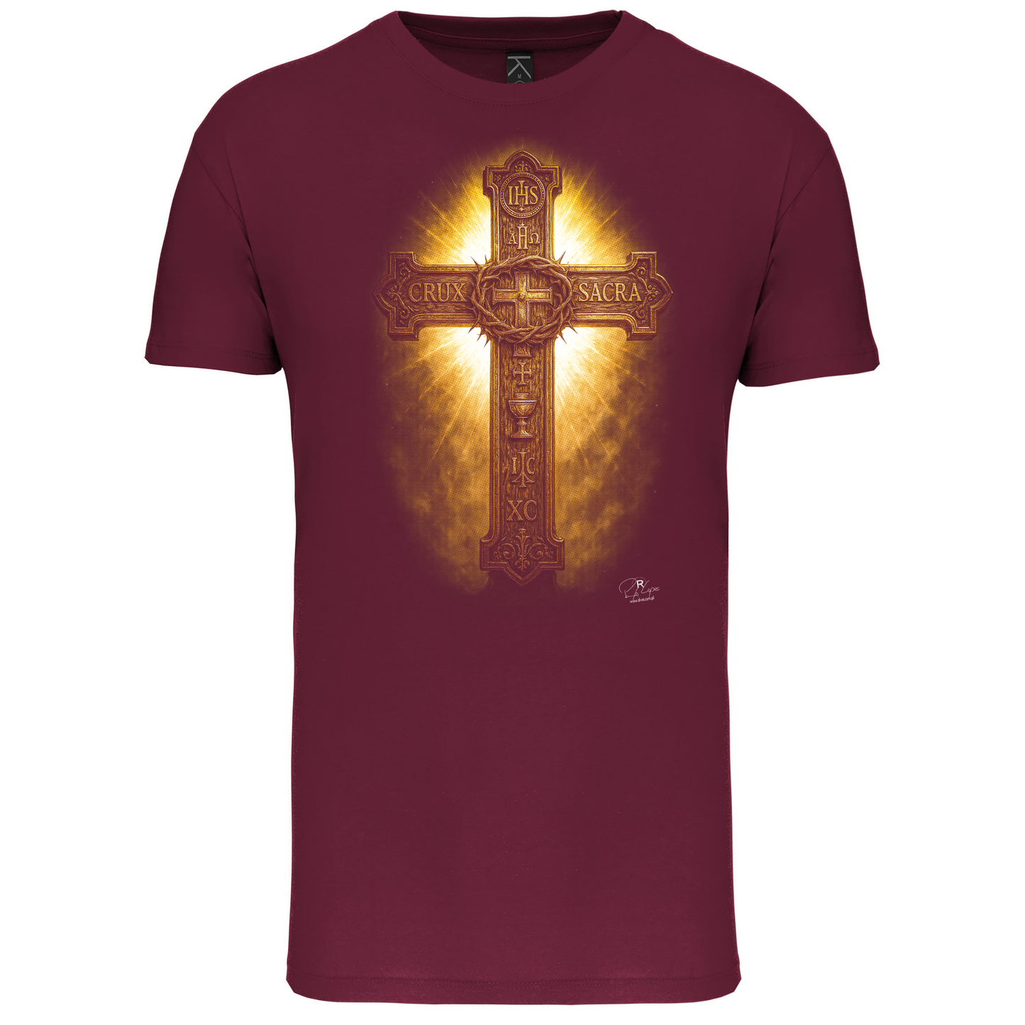 T-Shirt Algodão Biológico Sagrada Cruz