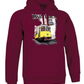Sweatshirt Valento com Capuz, Crazy Tram