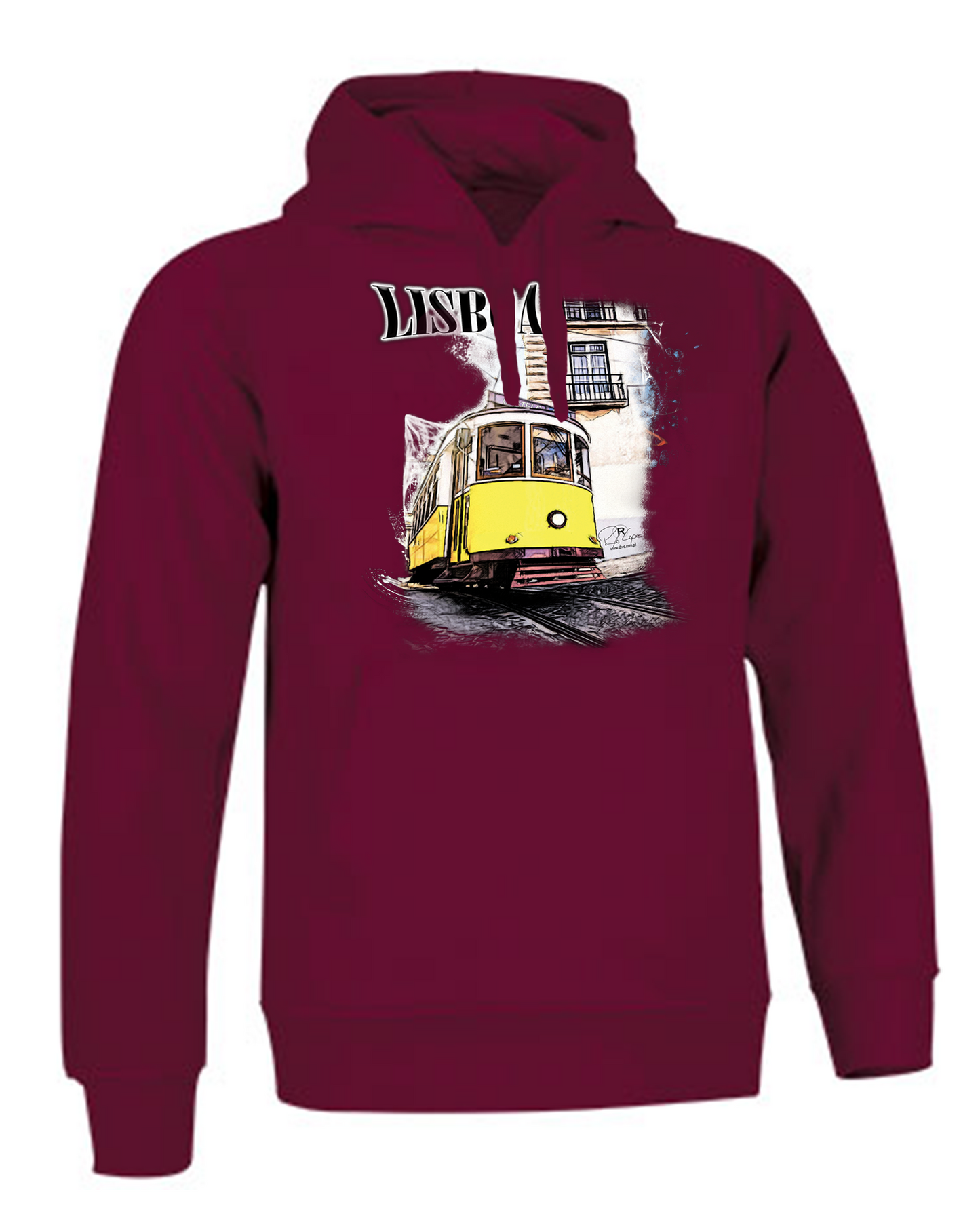 Sweatshirt Valento com Capuz, Crazy Tram