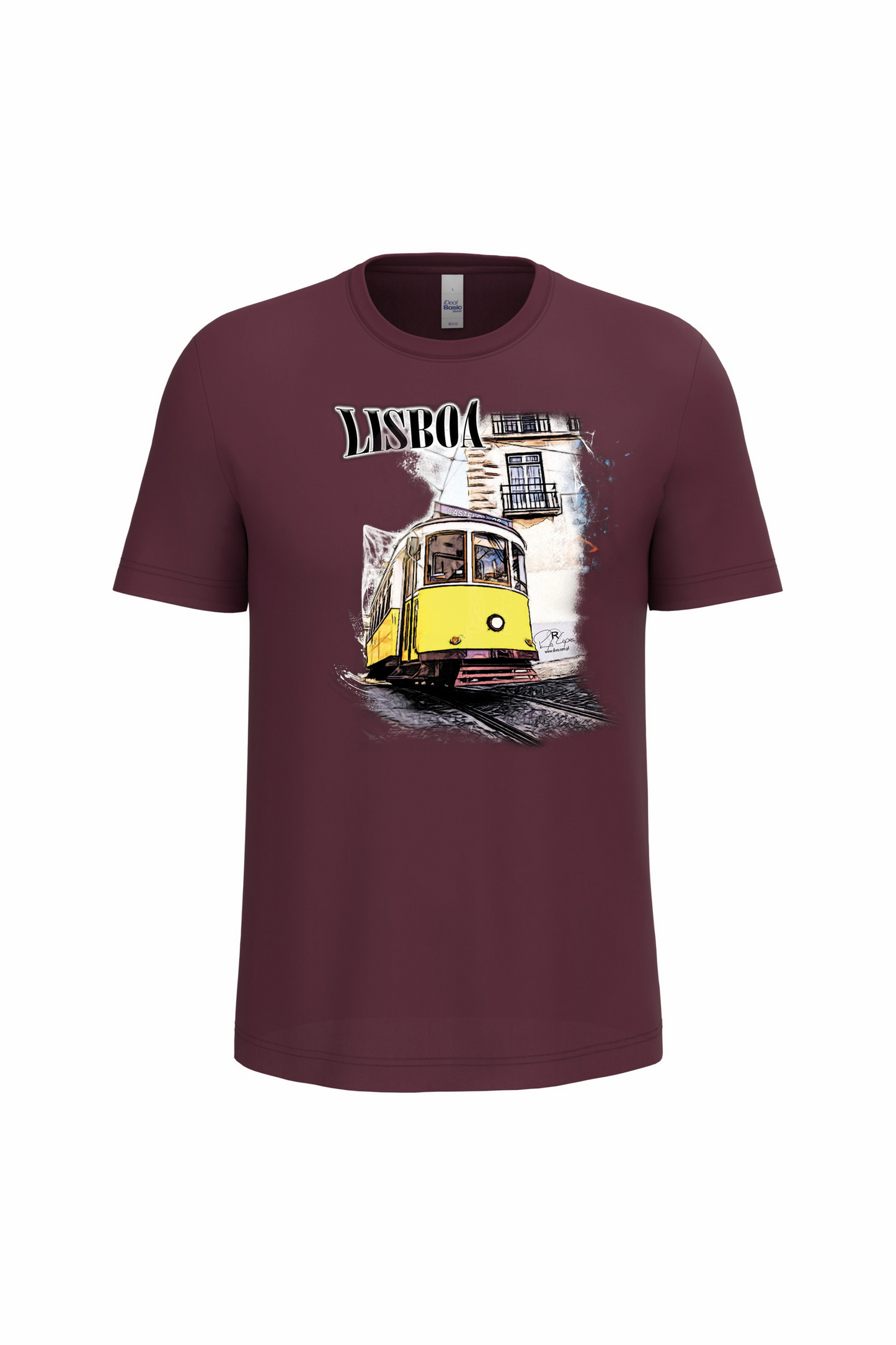 T-Shirt Algodão Ideal Crazy Tram