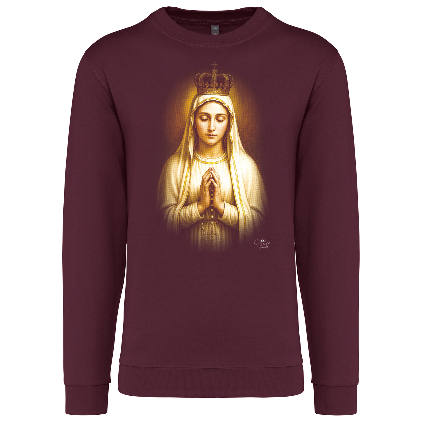 Sweatshirt Kariban sem Capuz Lady of Fátima