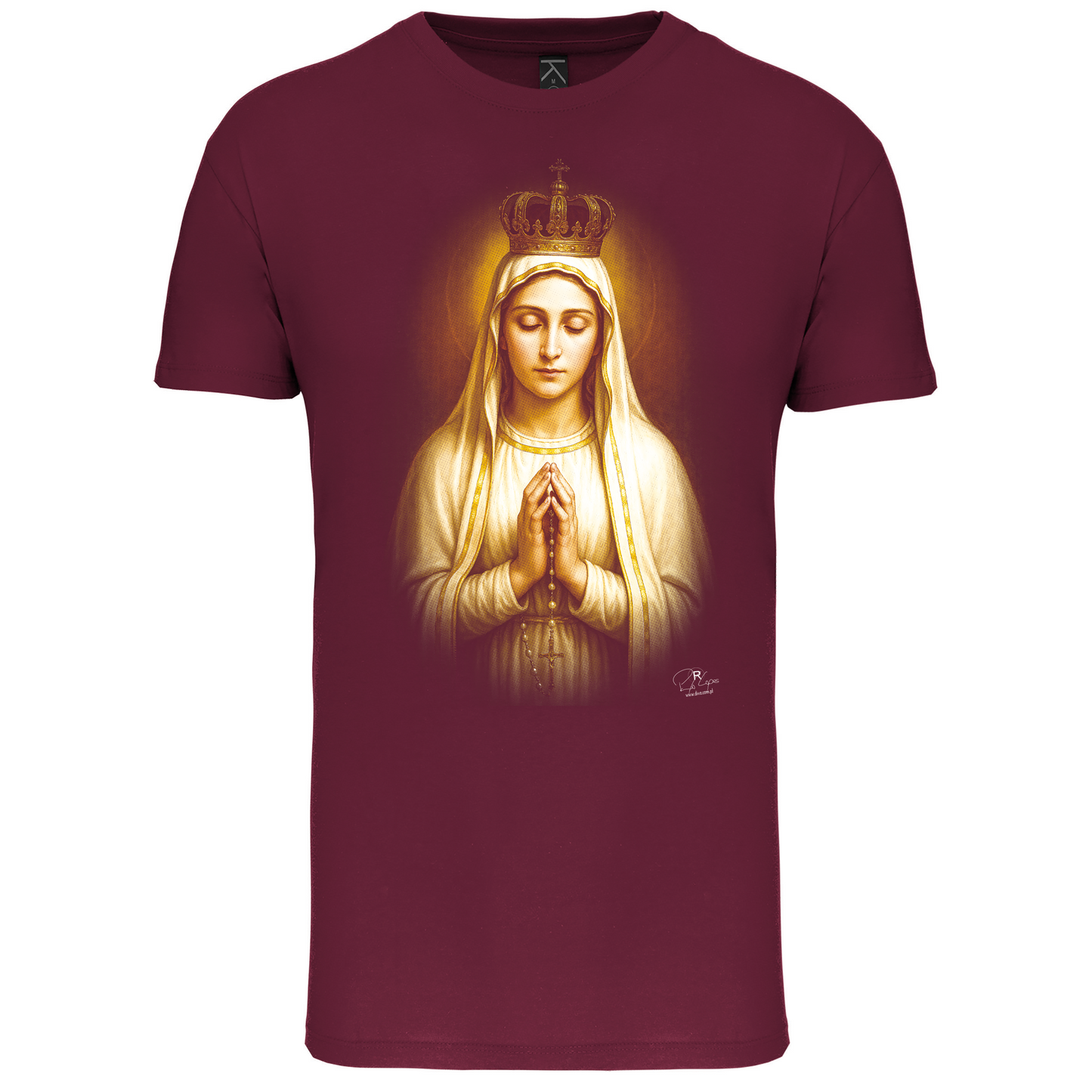 T-Shirt Algodão Biológico Lady of Fátima