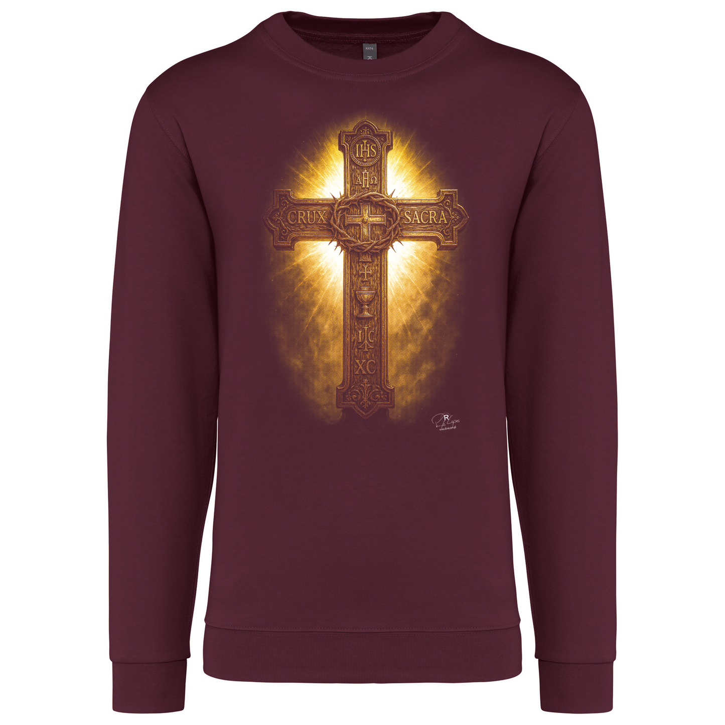 Sweatshirt Kariban sem Capuz Sagrada Cruz