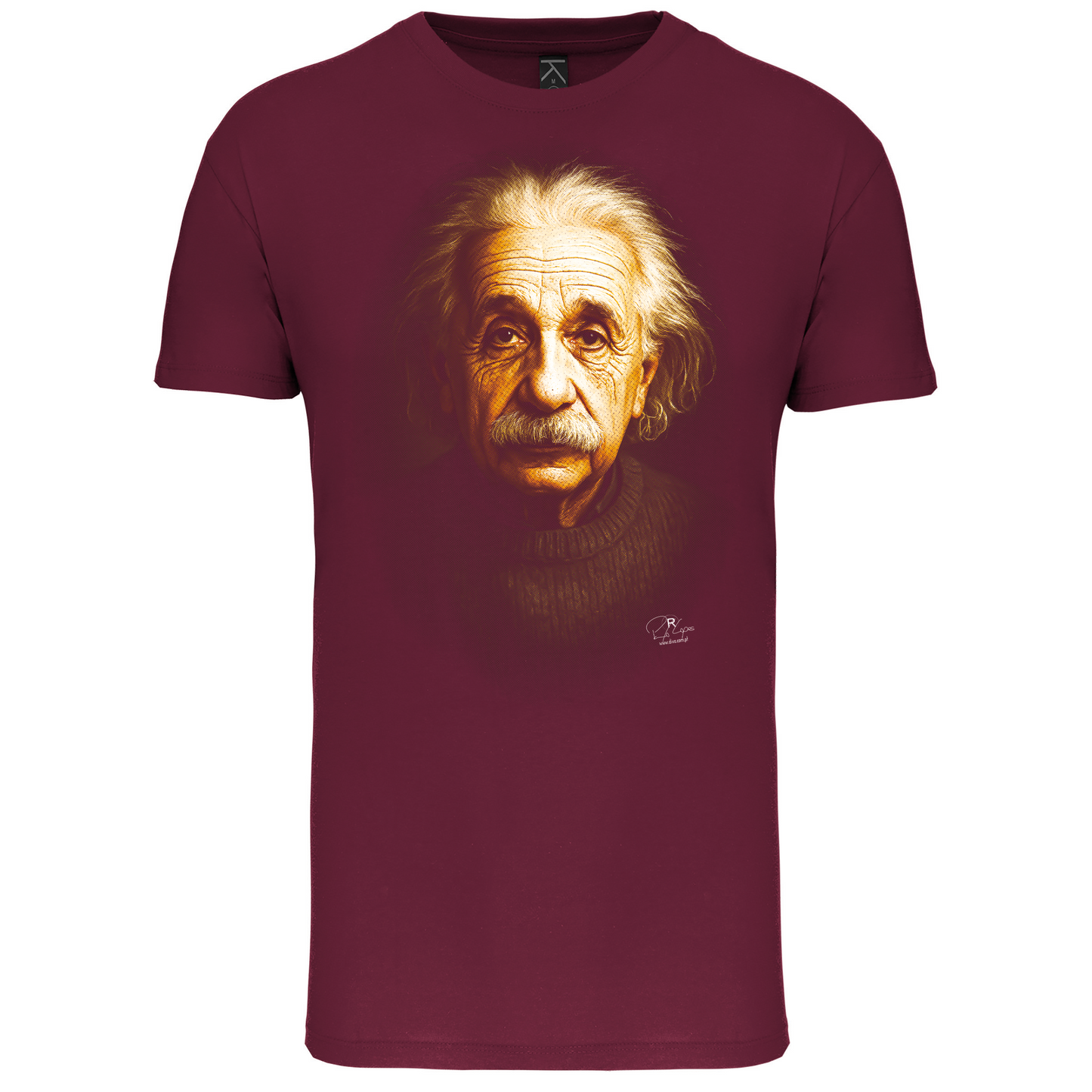 T-Shirt Algodão Biológico Albert Einstein
