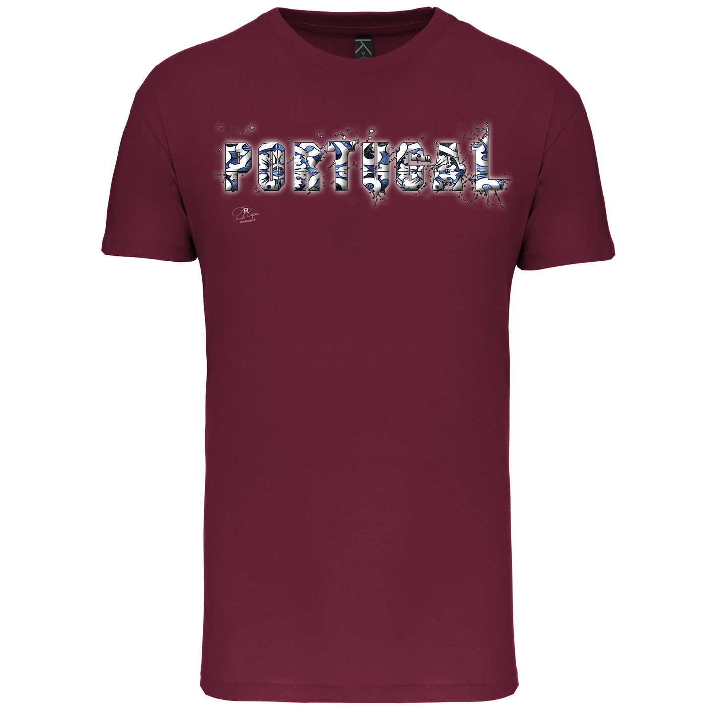 T-Shirt Algodão Biológico Portugal Azulejos