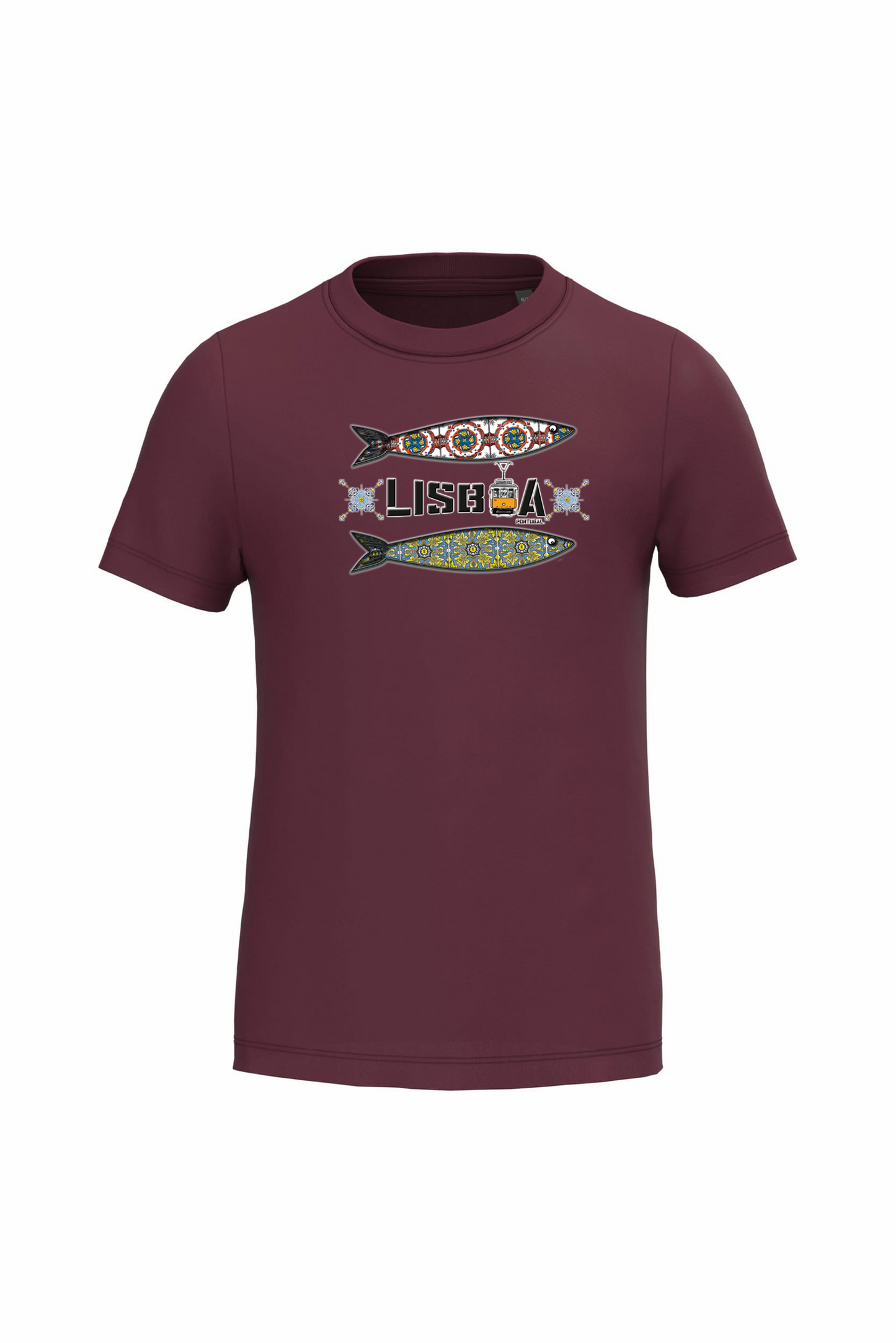 T-shirt de Criança Kariban 2 Sardinhas Lisboa