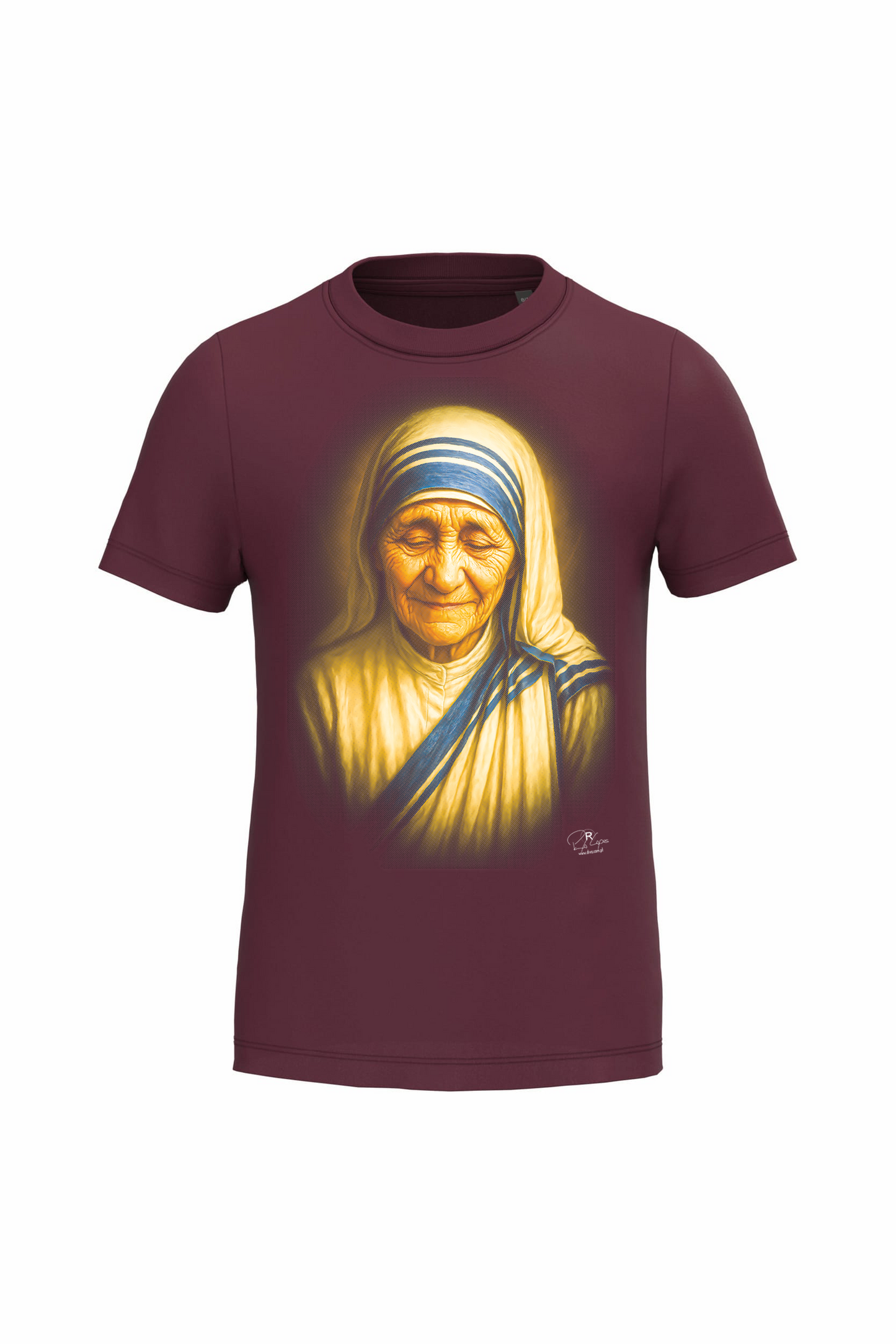 T-shirt de Criança Kariban Madre Teresa de Calcutá