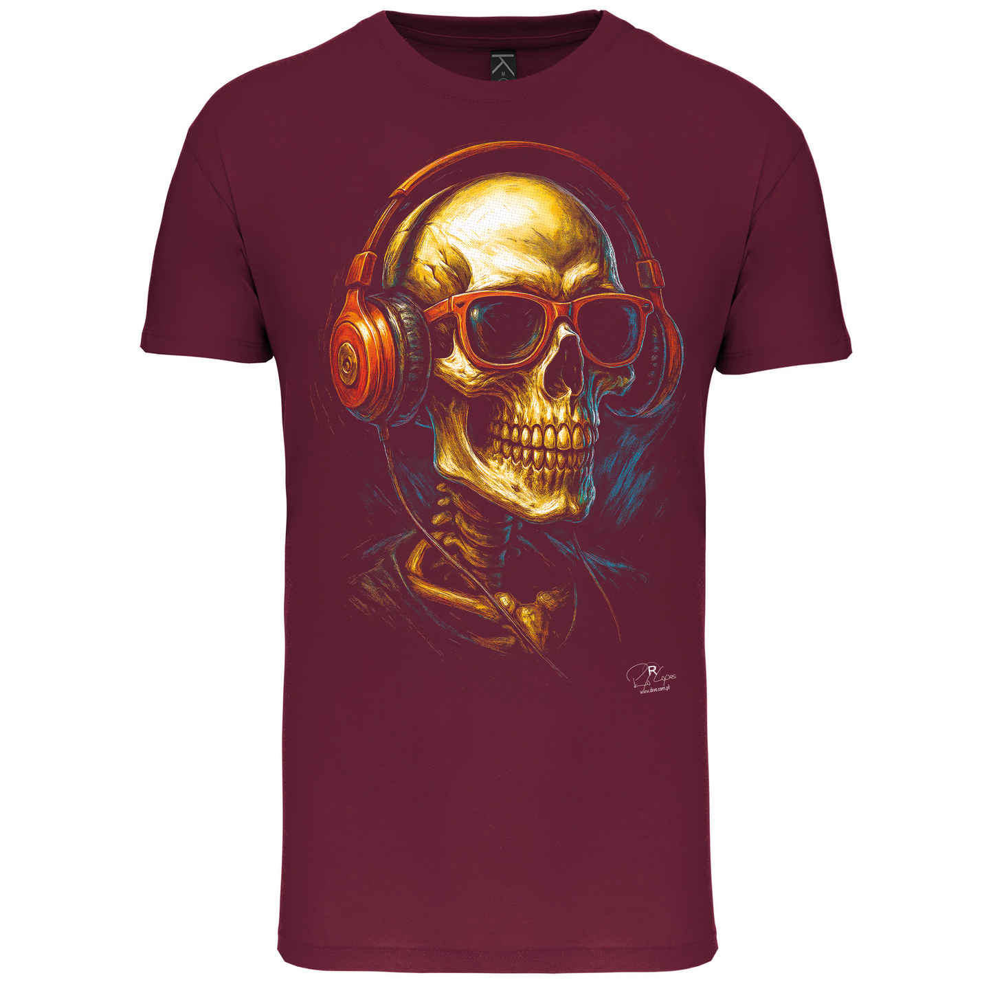 T-Shirt Algodão Biológico Cool Skeleton