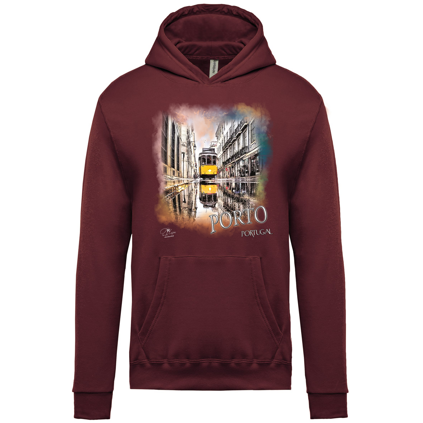 Sweatshirt capuz Kariban Kids Espelho lp