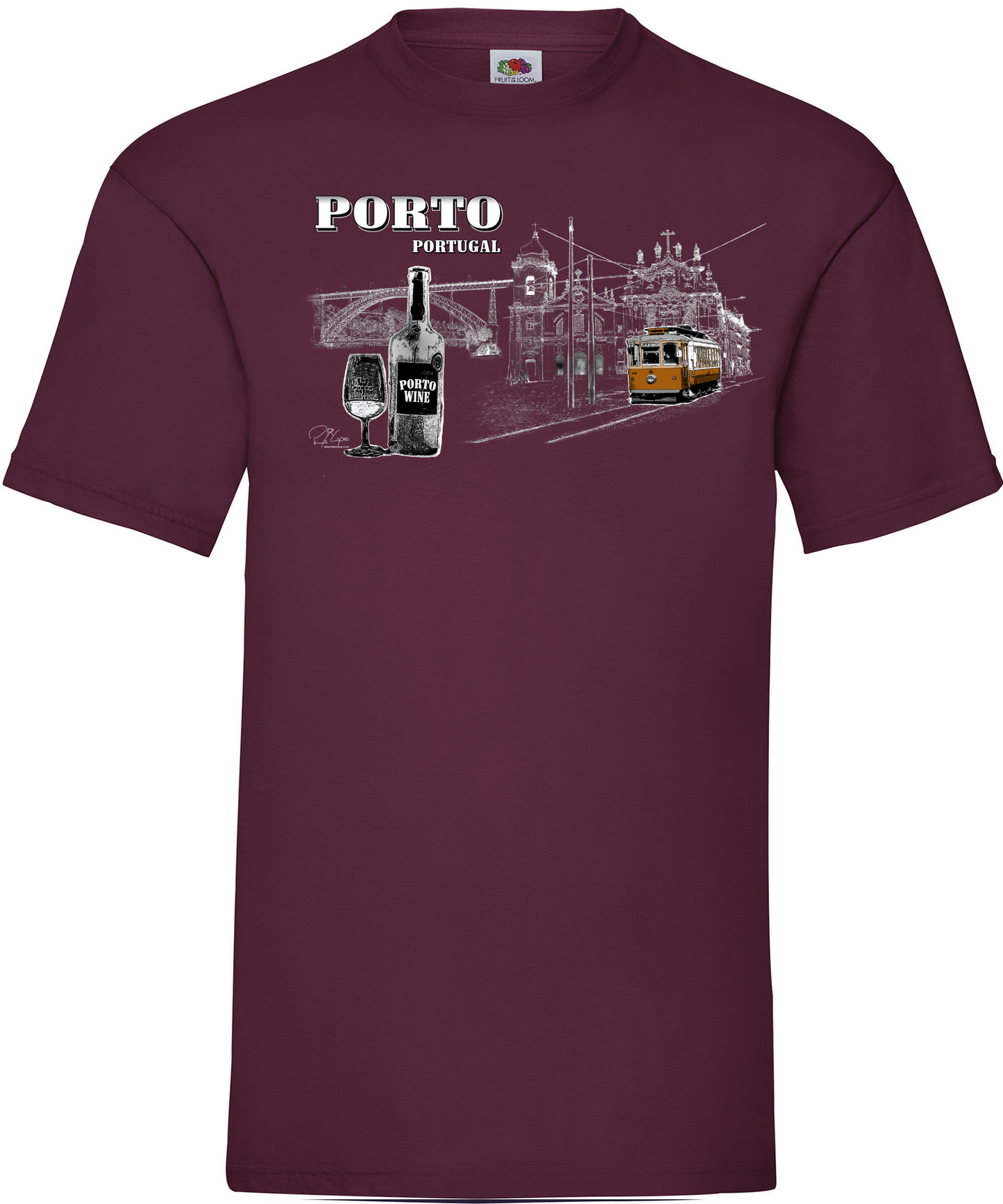 T-shirt Monumentos Porto