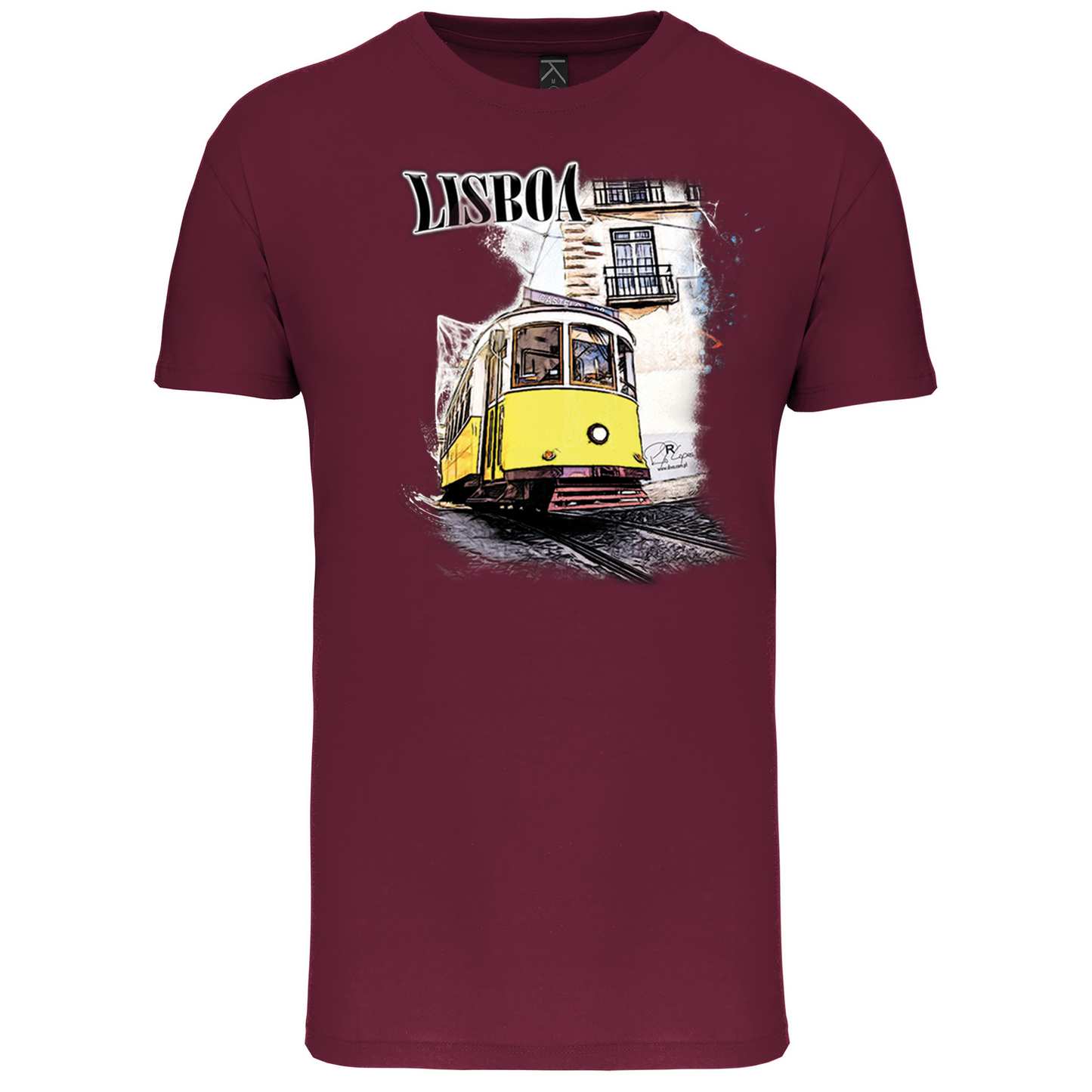 T-Shirt Algodão Biológico Crazy Tram