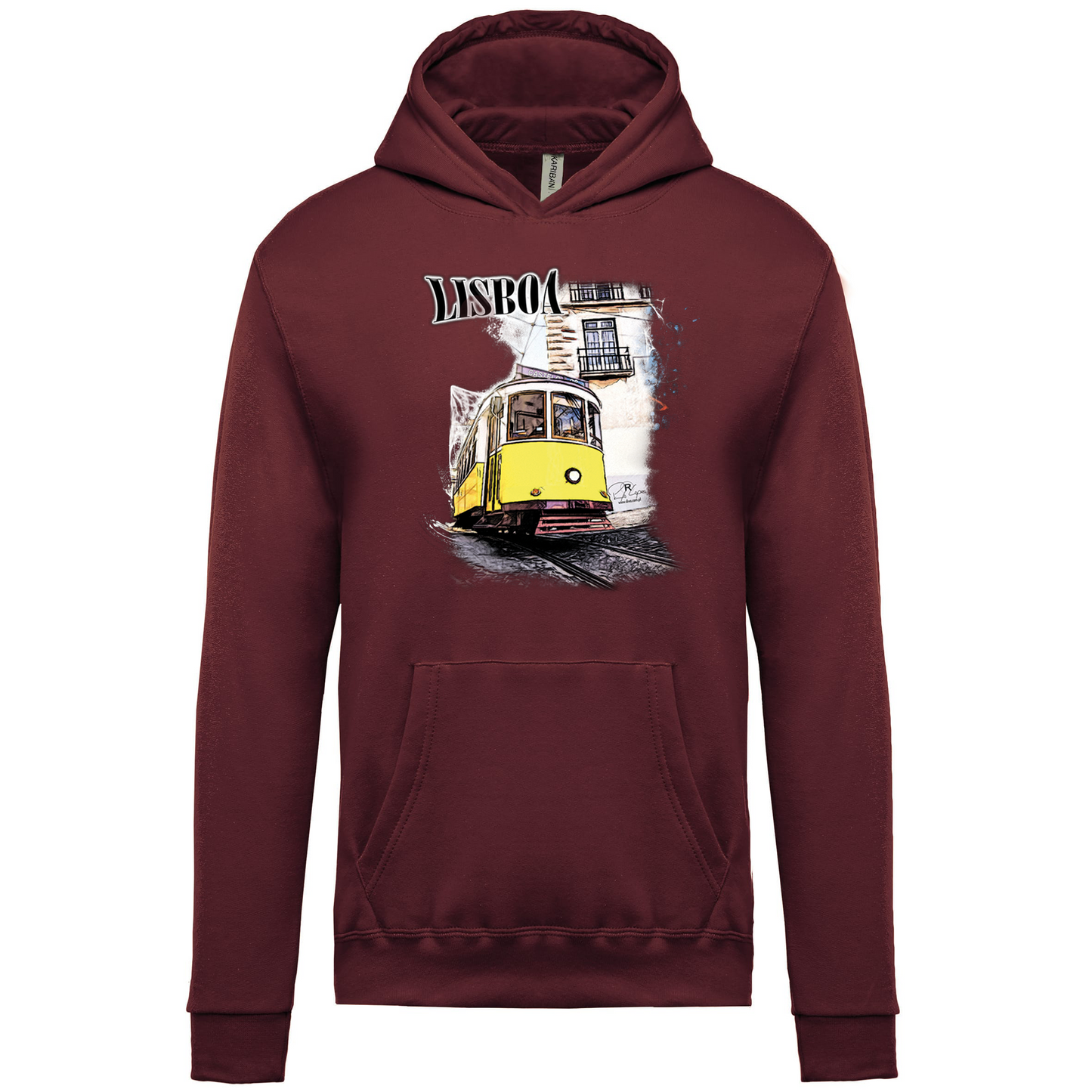 Sweatshirt capuz Kariban Kids Crazy Tram