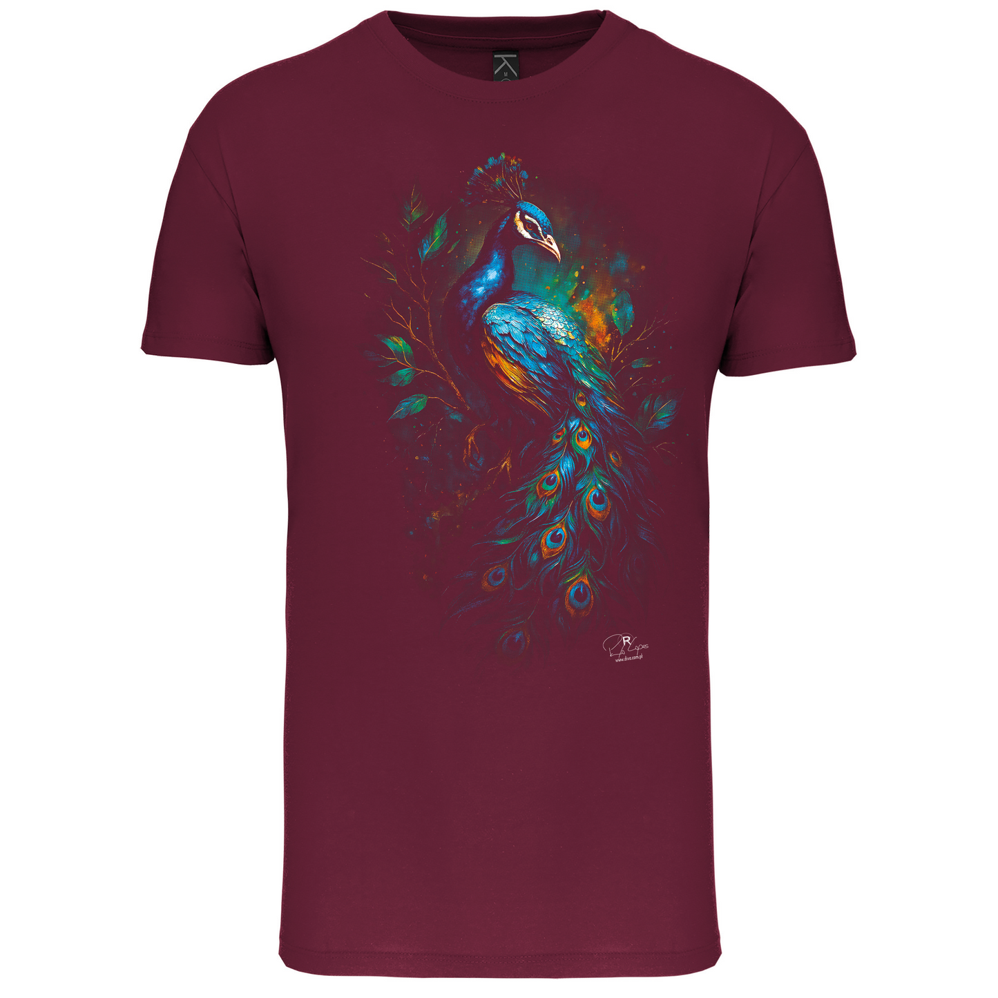 T-Shirt Algodão Biológico Peacock