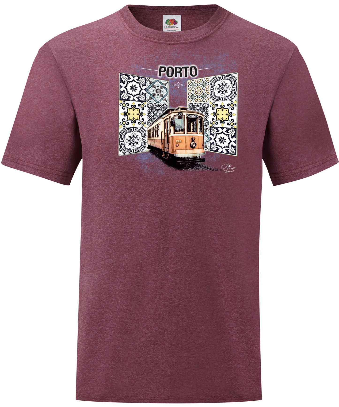 T-shirt Espelho Painel de Azulejos Porto
