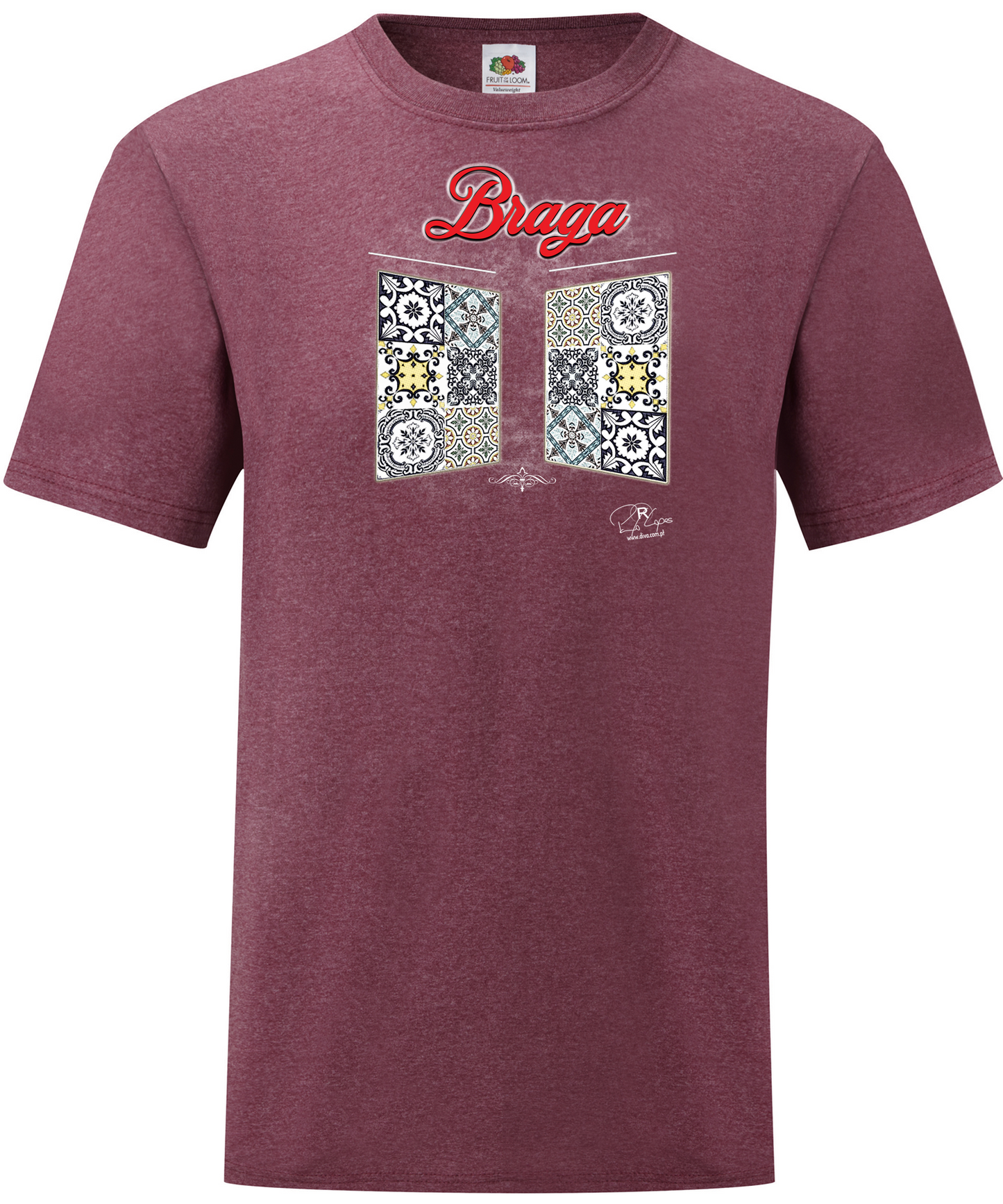 T-shirt Painel de Azulejos Braga