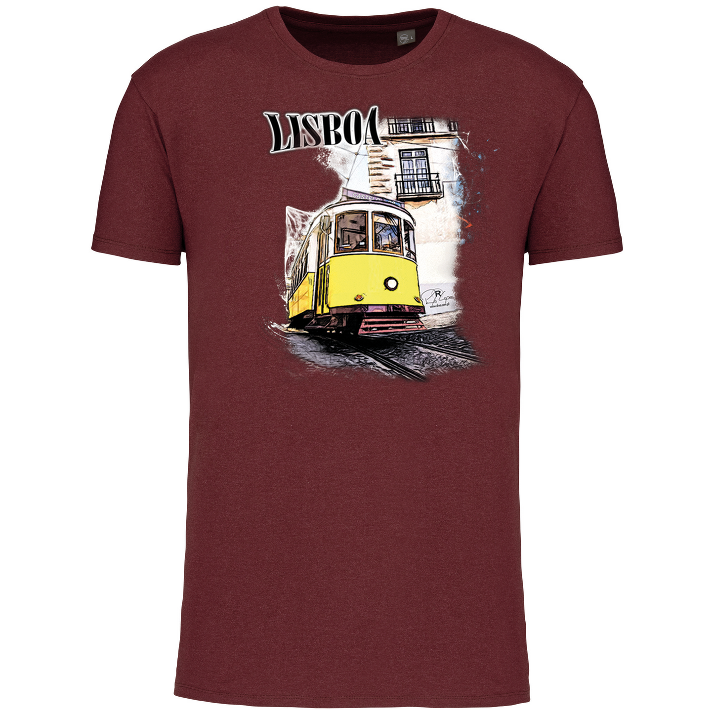 T-Shirt Algodão Biológico Crazy Tram
