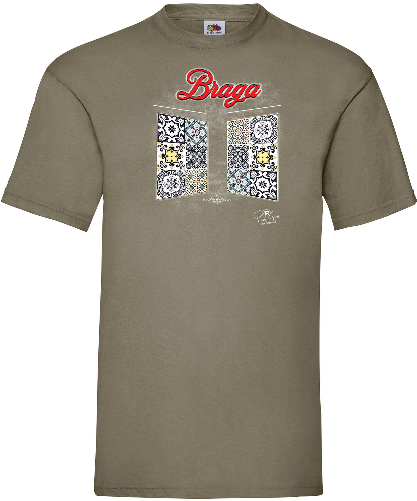 T-shirt Painel de Azulejos Braga