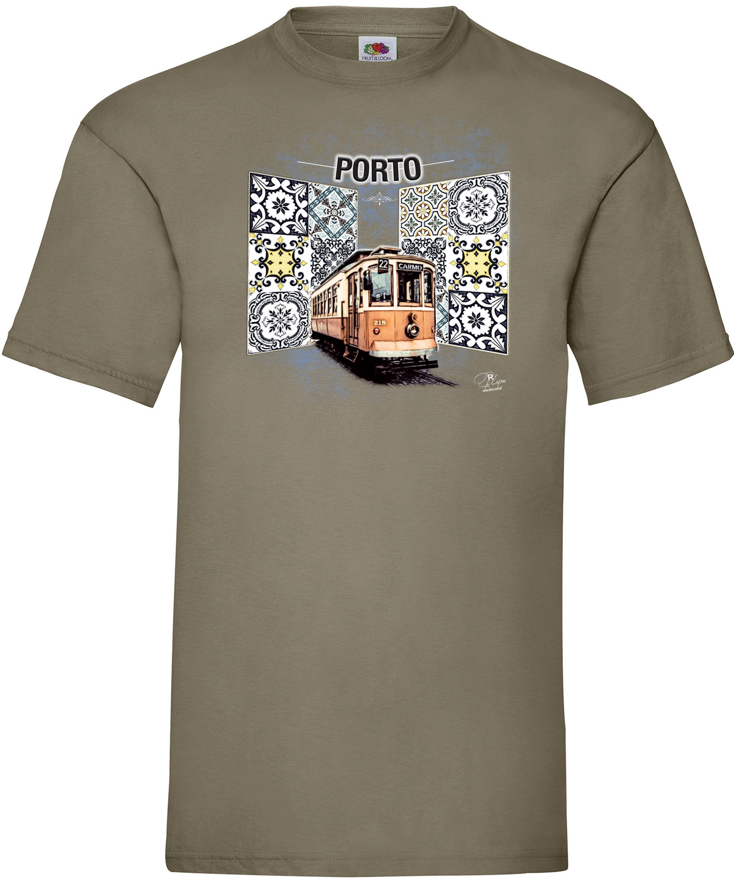 T-shirt Espelho Painel de Azulejos Porto