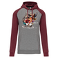 Sweatshirt Bicolor com capuz Glorioso
