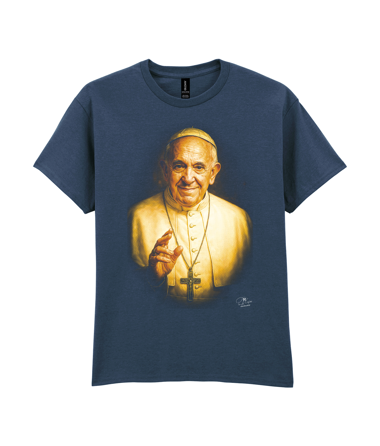 T-shirt Gildan 200g Papa Francisco