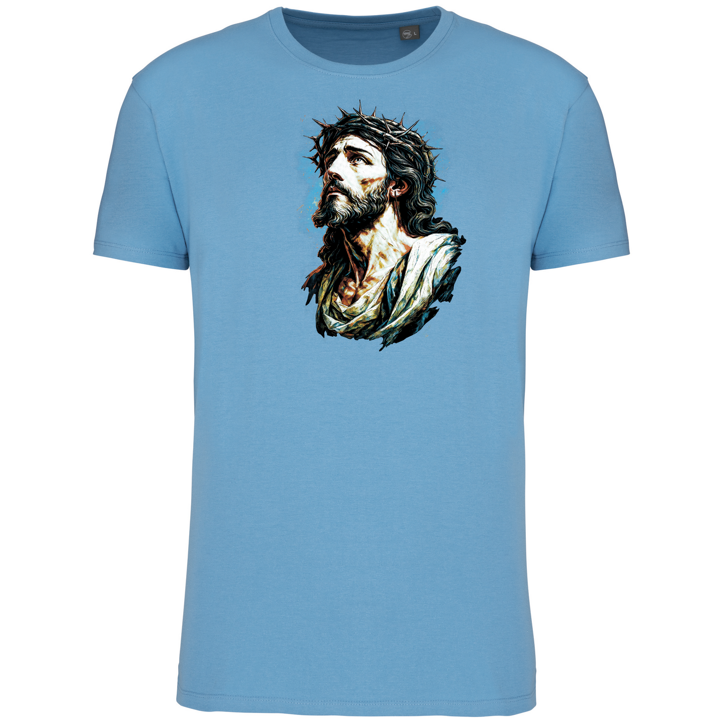 T-Shirt Algodão Biológico Jesus Cristo