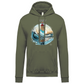 Sweatshirt Kariban com Capuz Sol Nazaré