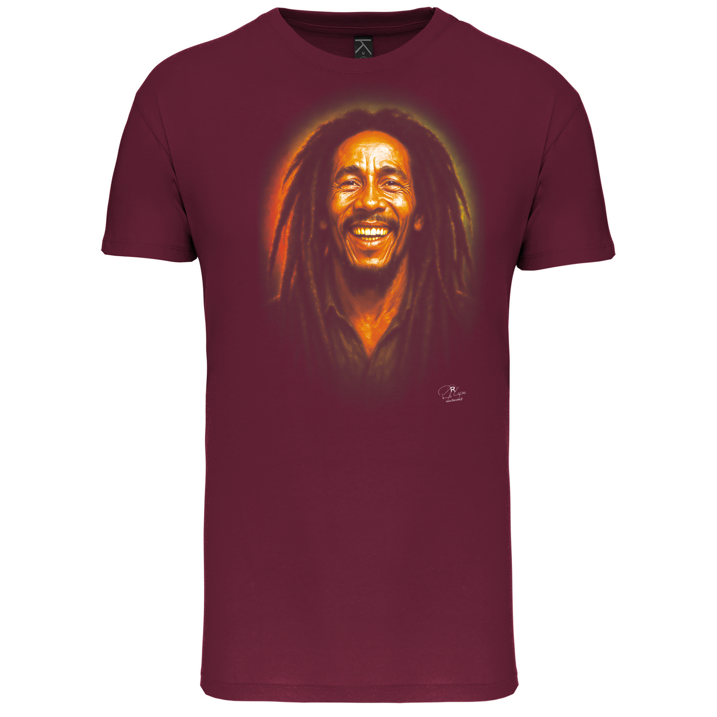 T-Shirt Algodão Biológico Bob Marley