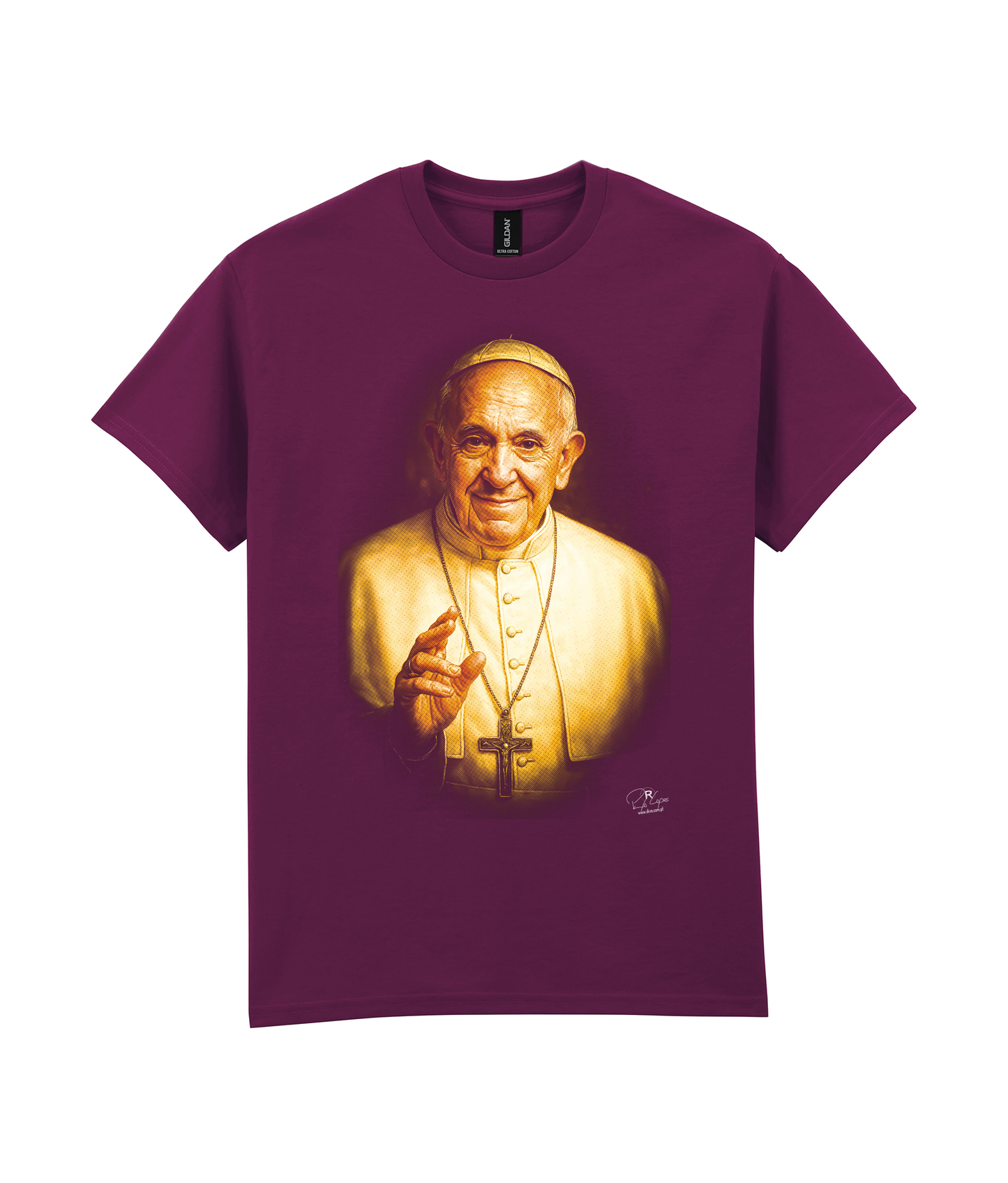 T-shirt Gildan 200g Papa Francisco