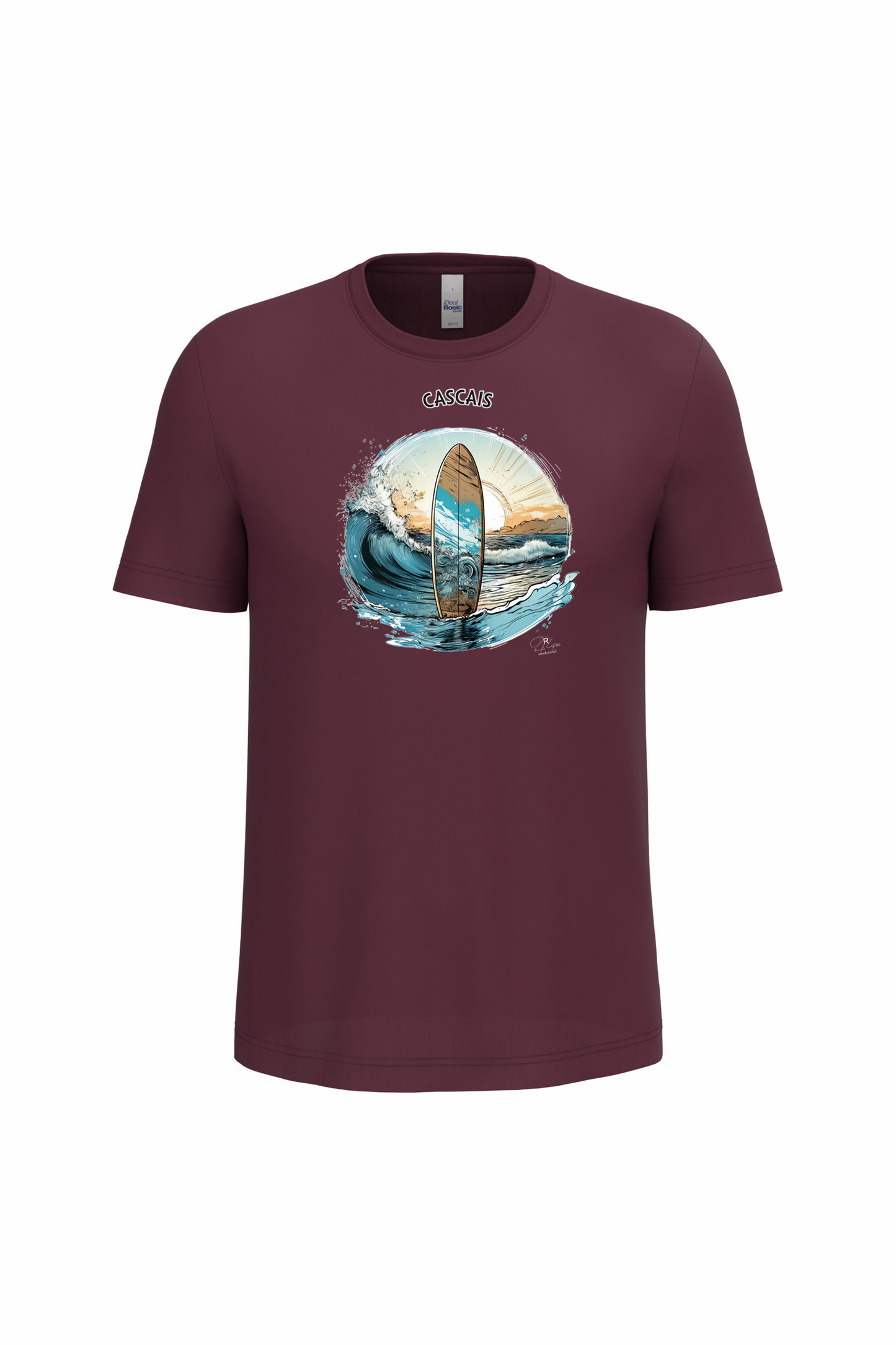 T-Shirt Algodão Ideal Sol Cascais