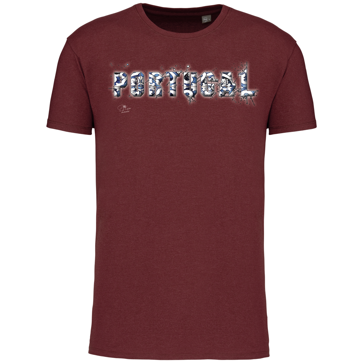T-Shirt Algodão Biológico Portugal Azulejos