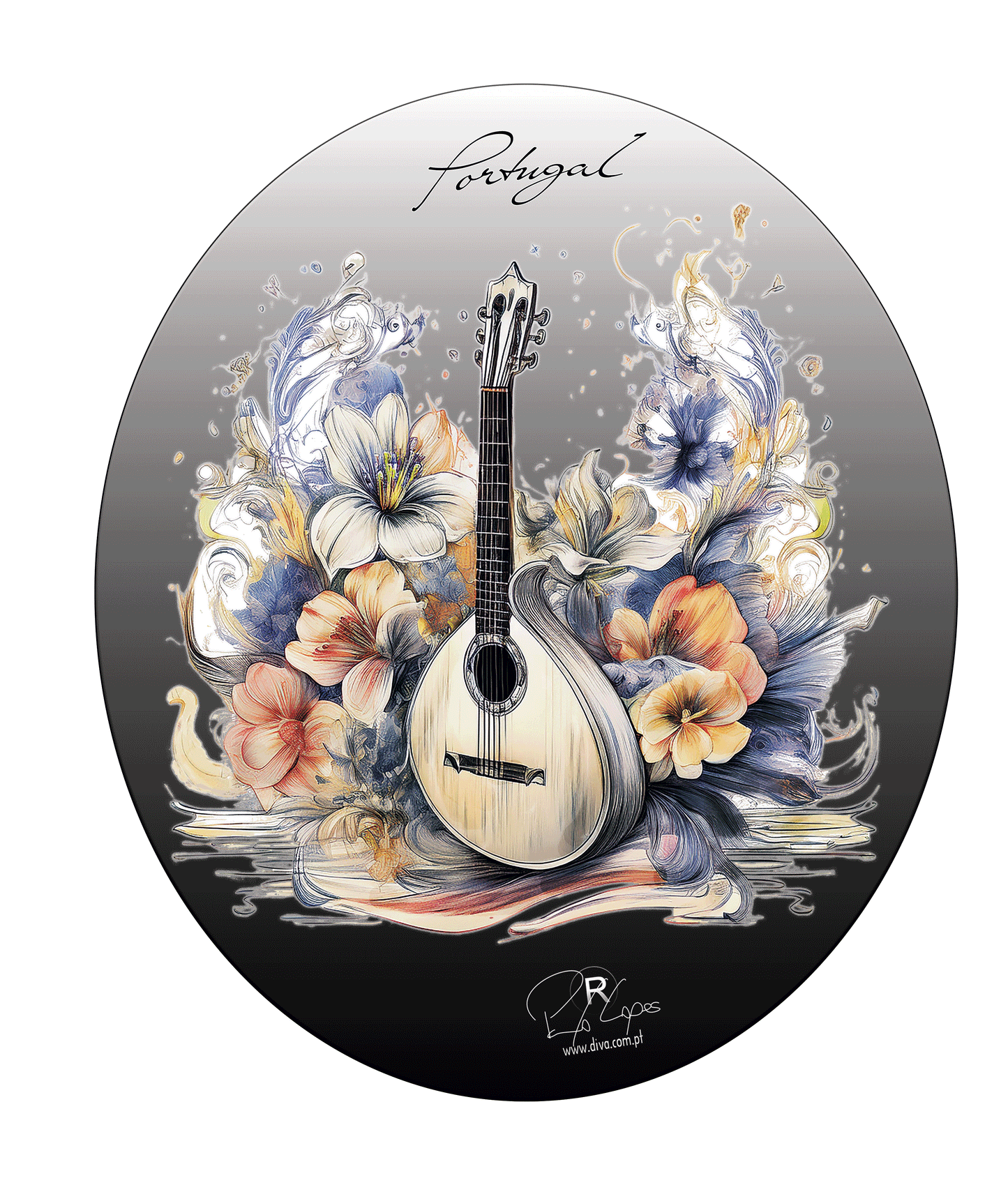 Magnético 3D Guitarra Portuguesa