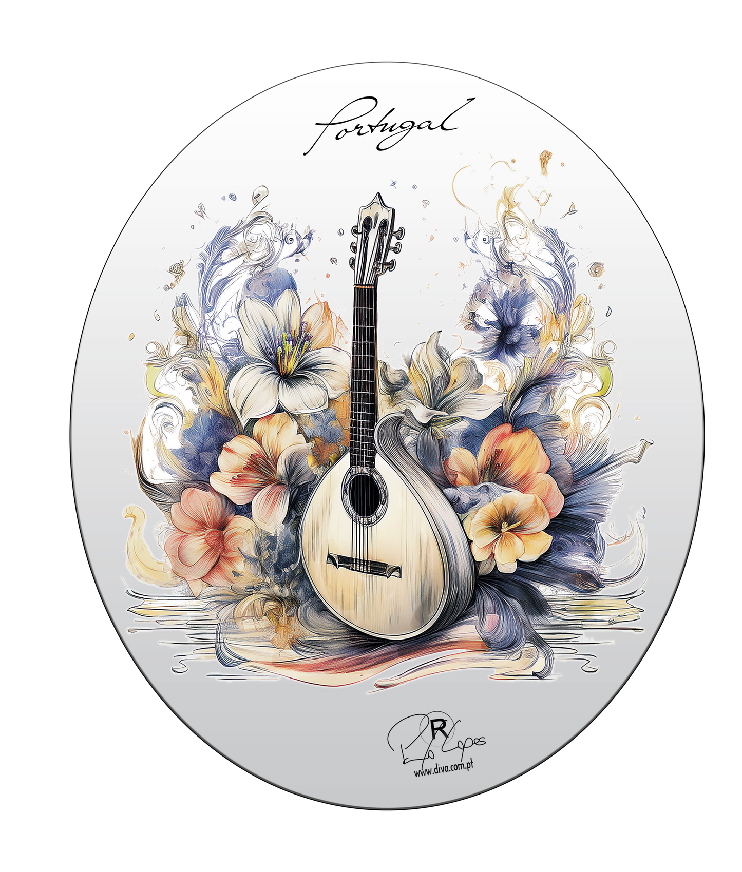Magnético 3D Guitarra Portuguesa