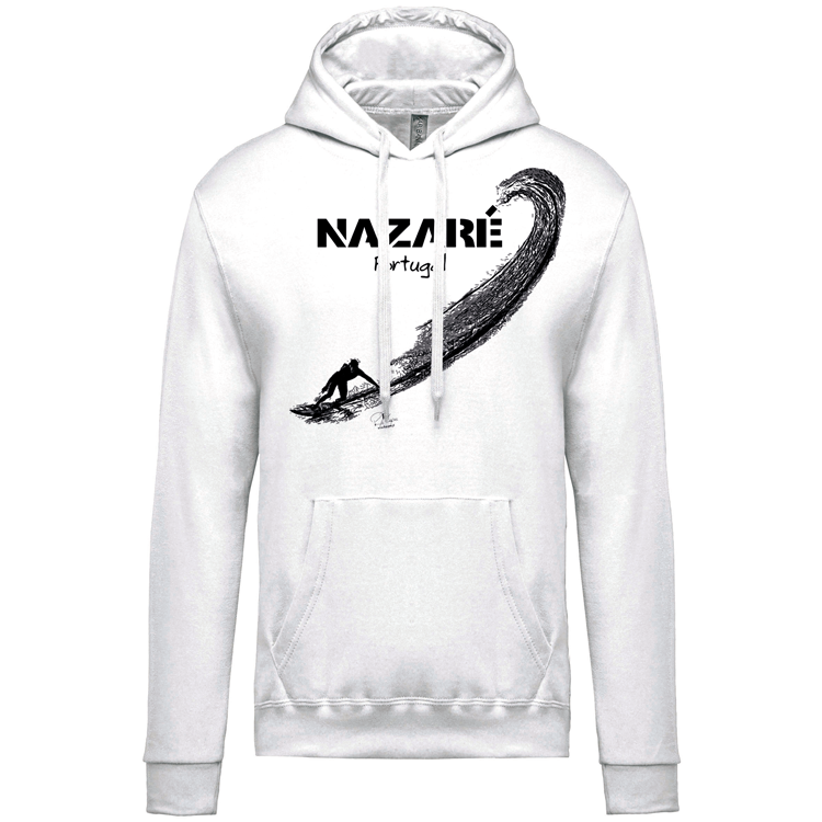 Sweatshirt Kariban com Capuz Surf Nazaré