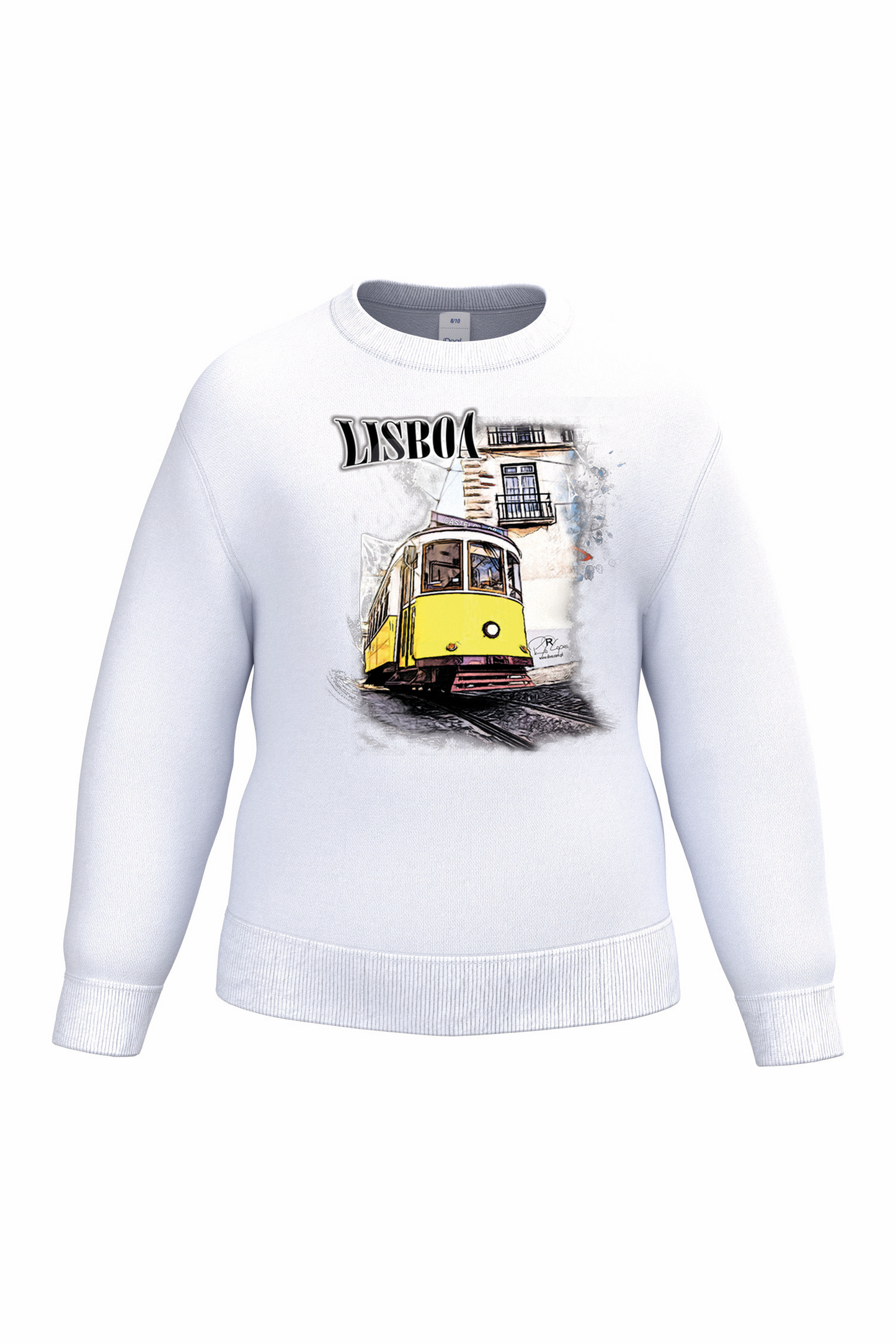 Sweatshirt sem capuz Ideal Kids Crazy Tram