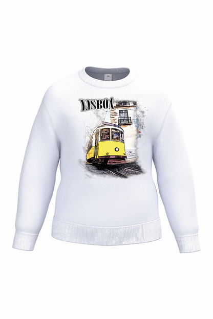 Sweatshirt sem capuz Ideal Kids Crazy Tram