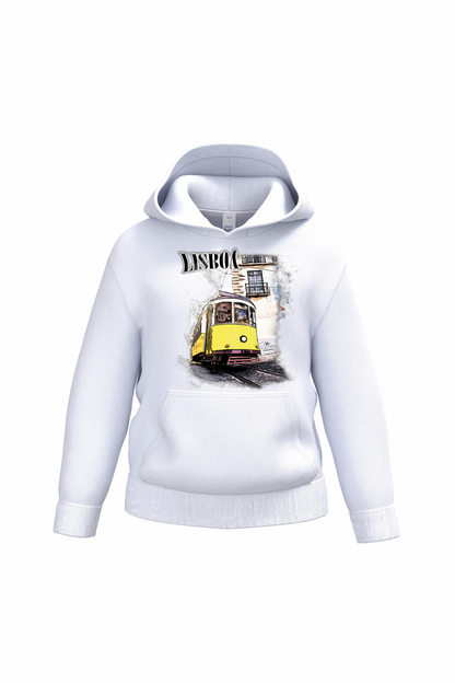 Sweatshirt com capuz Ideal Kids Crazy Tram