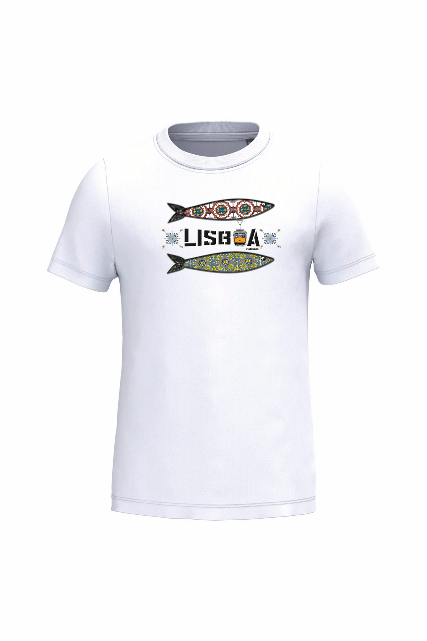 T-shirt de Criança Kariban 2 Sardinhas Lisboa