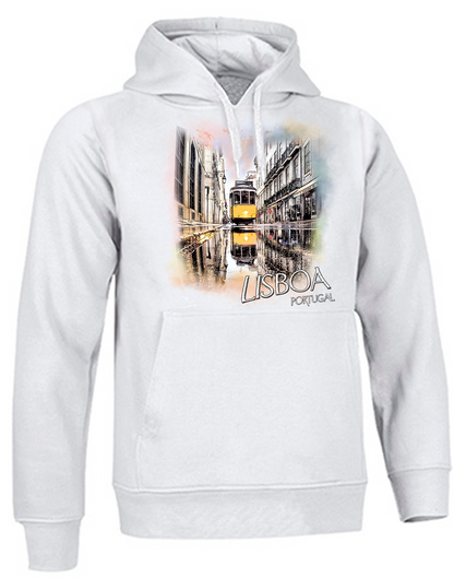 Sweatshirt Valento com Capuz, Espelho Lisboa