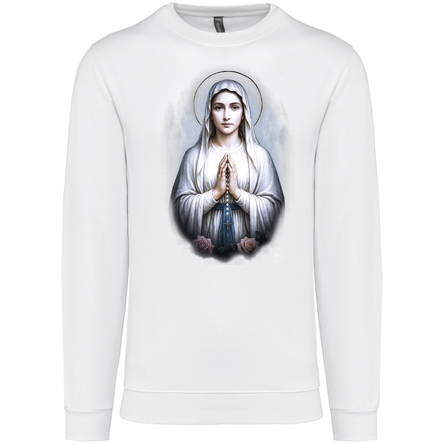 Sweatshirt Kariban sem Capuz Virgem