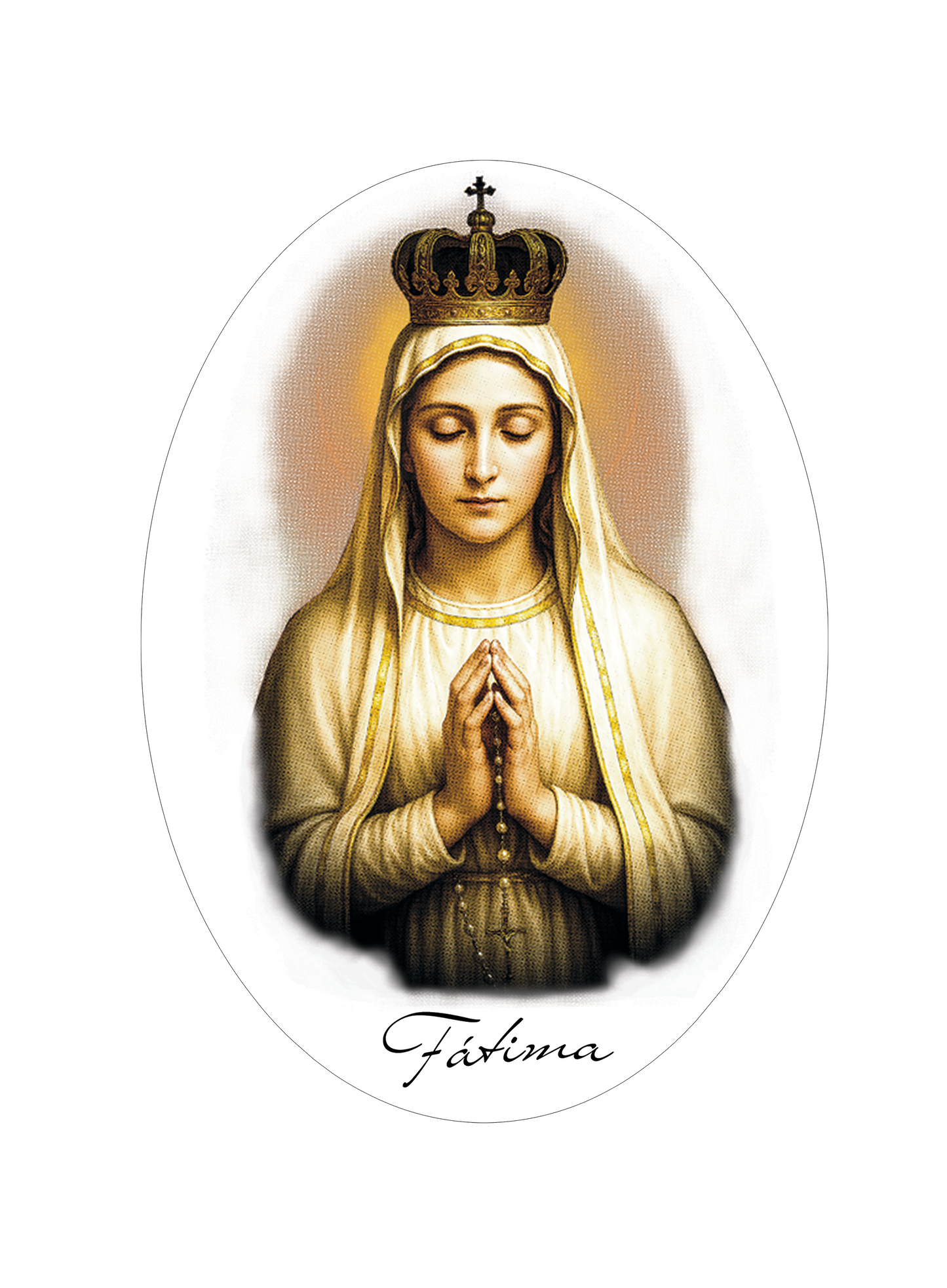 Magnético 3D Lady of Fátima