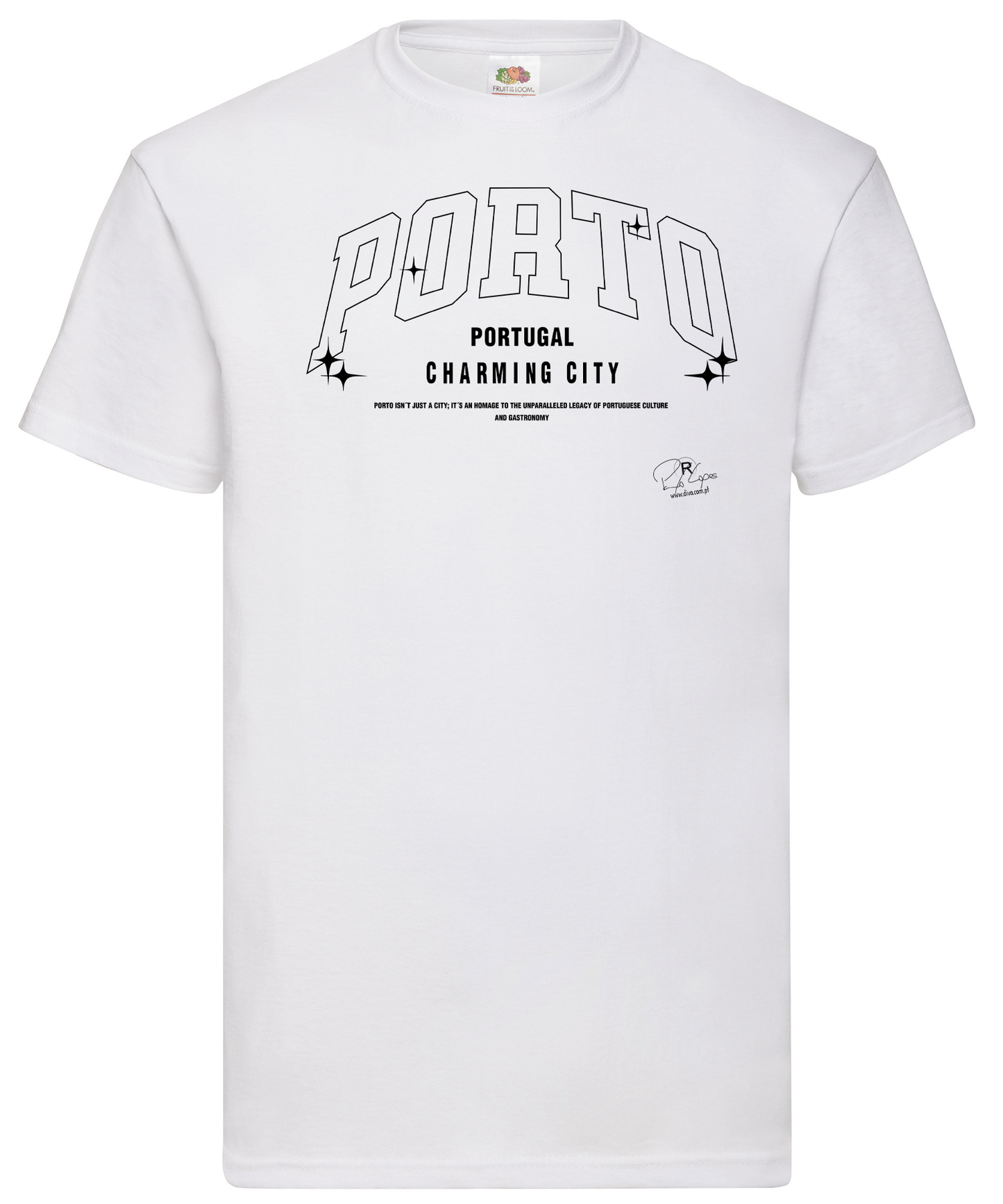 T-shirt Charming City Porto