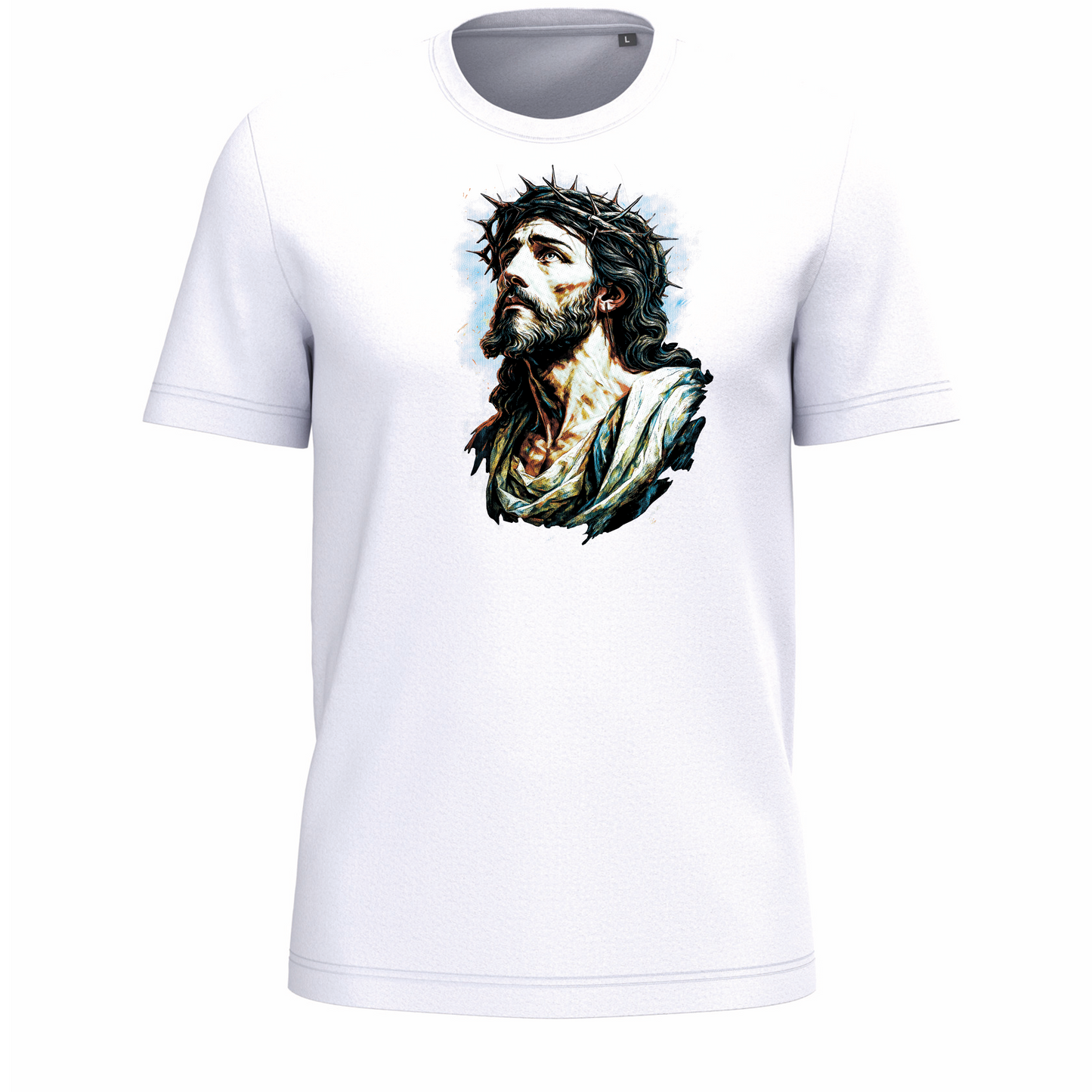T-Shirt Algodão Biológico Jesus Cristo