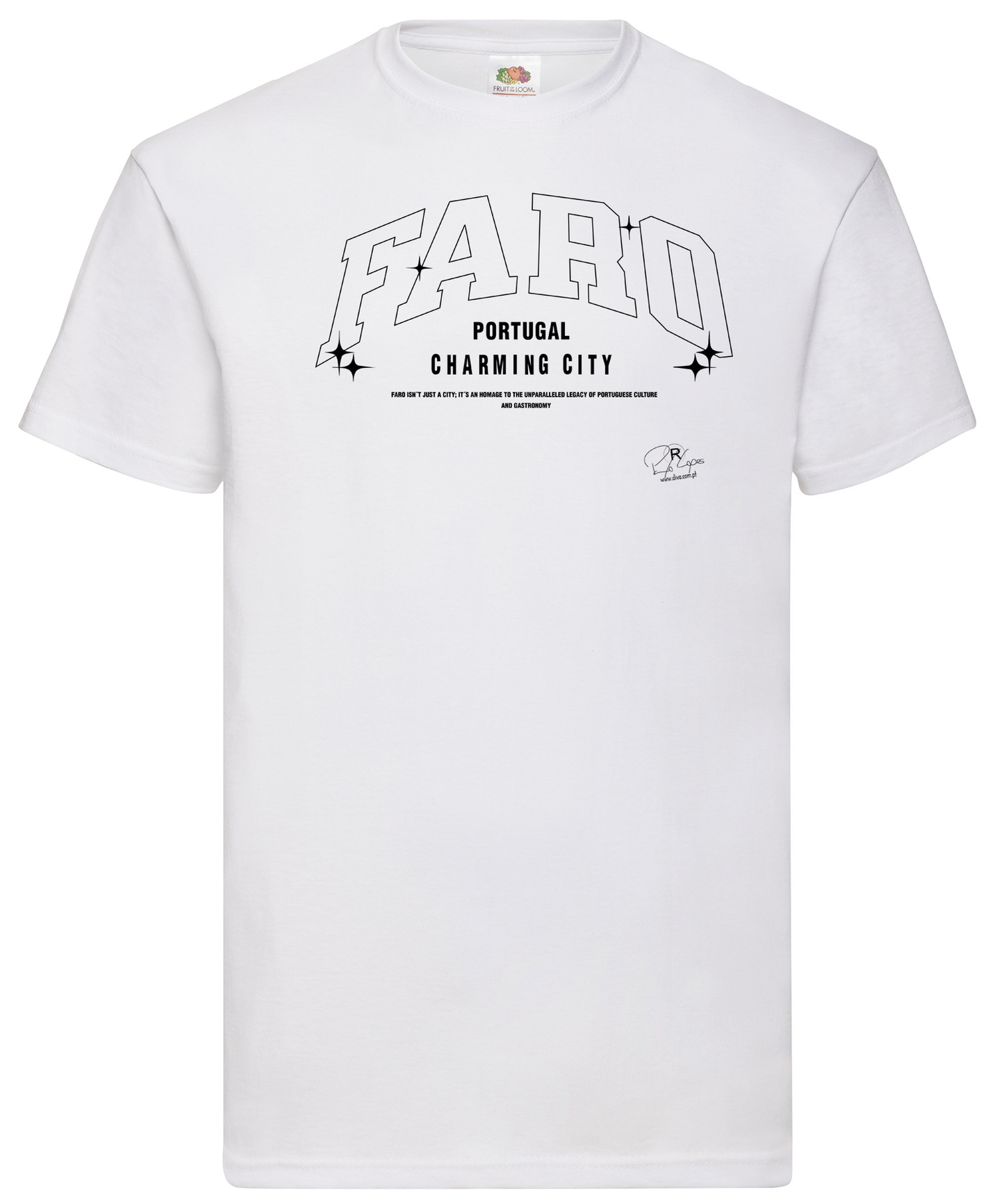 T-shirt Charming Faro