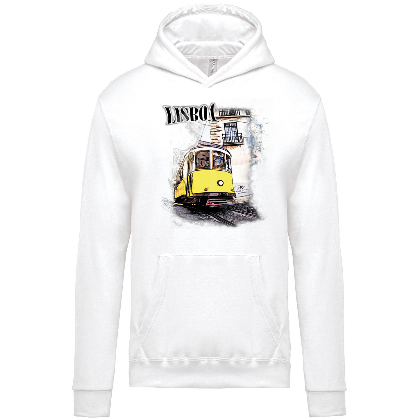 Sweatshirt capuz Kariban Kids Crazy Tram