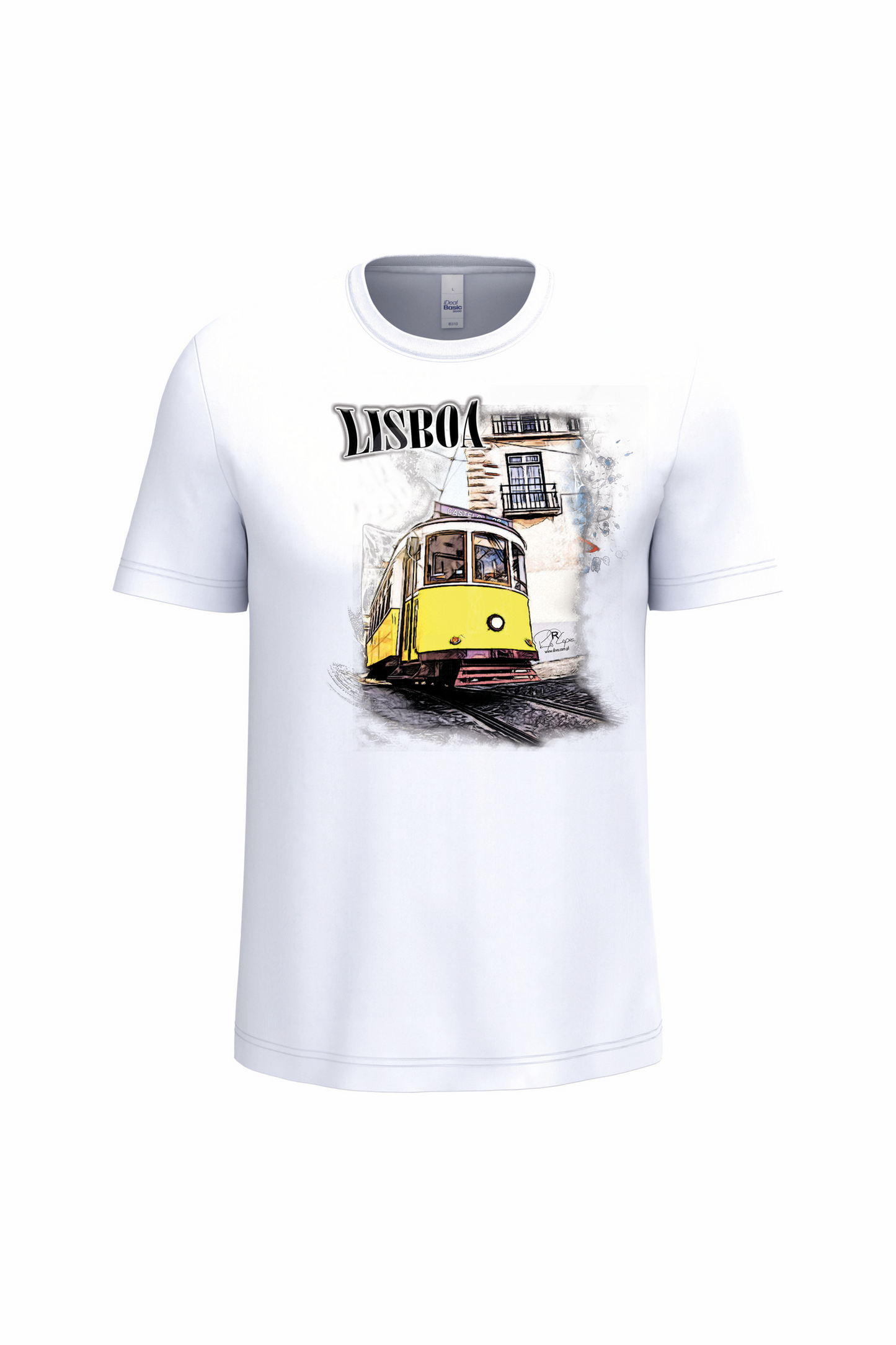 T-Shirt Algodão Ideal Crazy Tram
