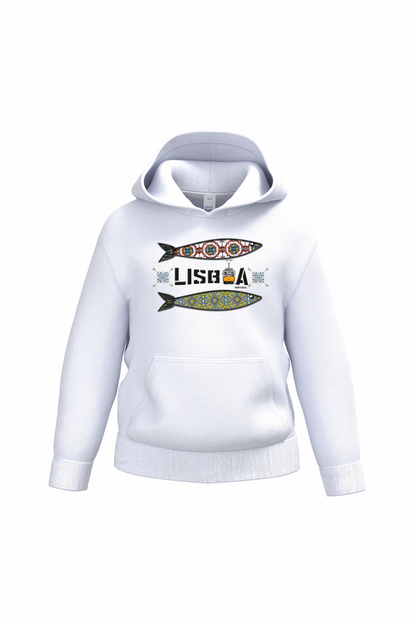Sweatshirt com capuz Ideal Kids 2 Sardinhas Lisboa